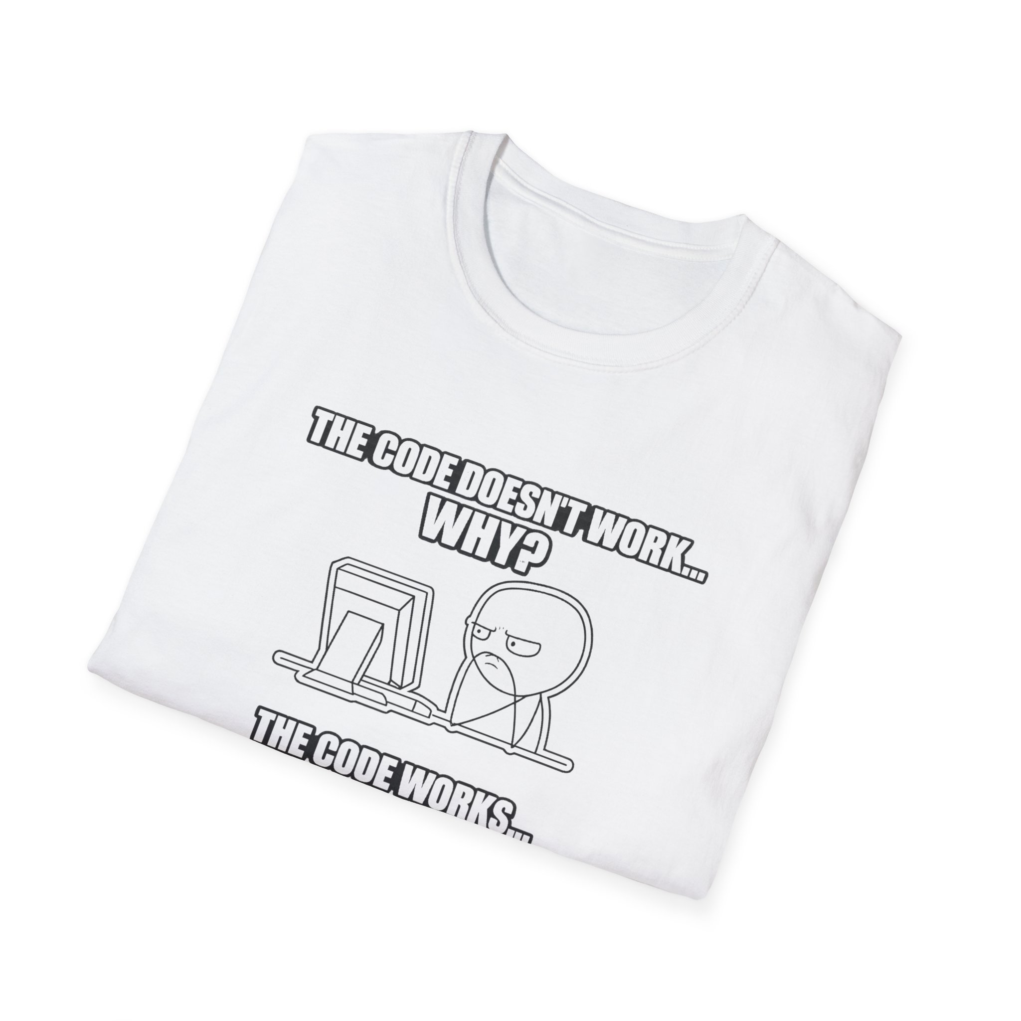 Now That Is a Powerful Cat — Funny AI Meme T-Shirt for Tech Nerds - Image 10