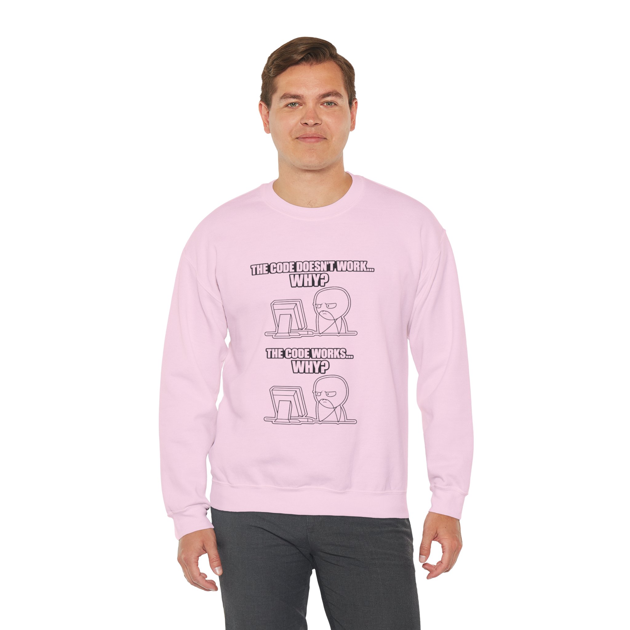 Now That Is a Powerful Cat — AI Meme Sweatshirt for Developers & Tech Fans - Image 7