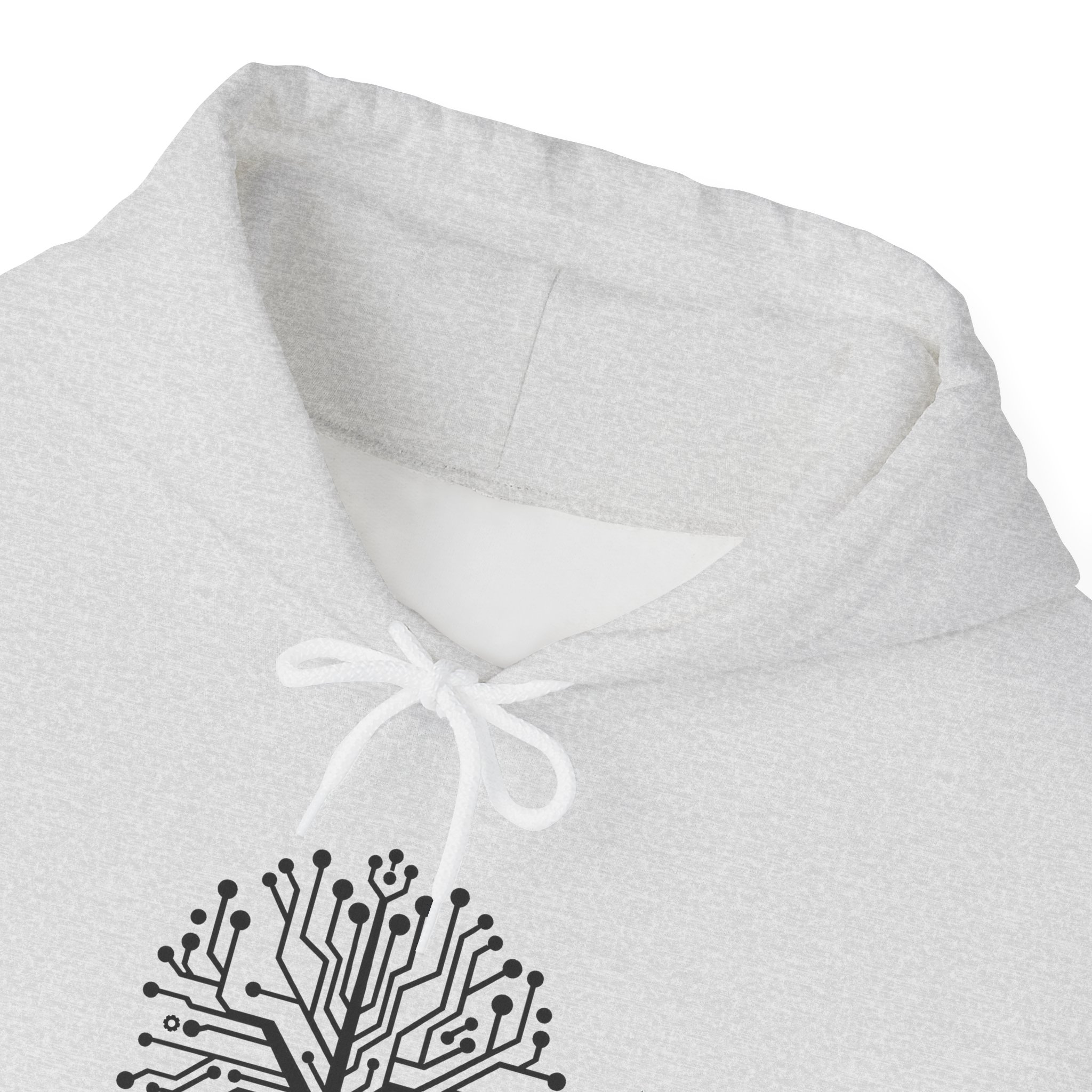 Neural Tree Cat Hoodie | AI Nature Pullover for Developers & Cat Lovers - Image 23