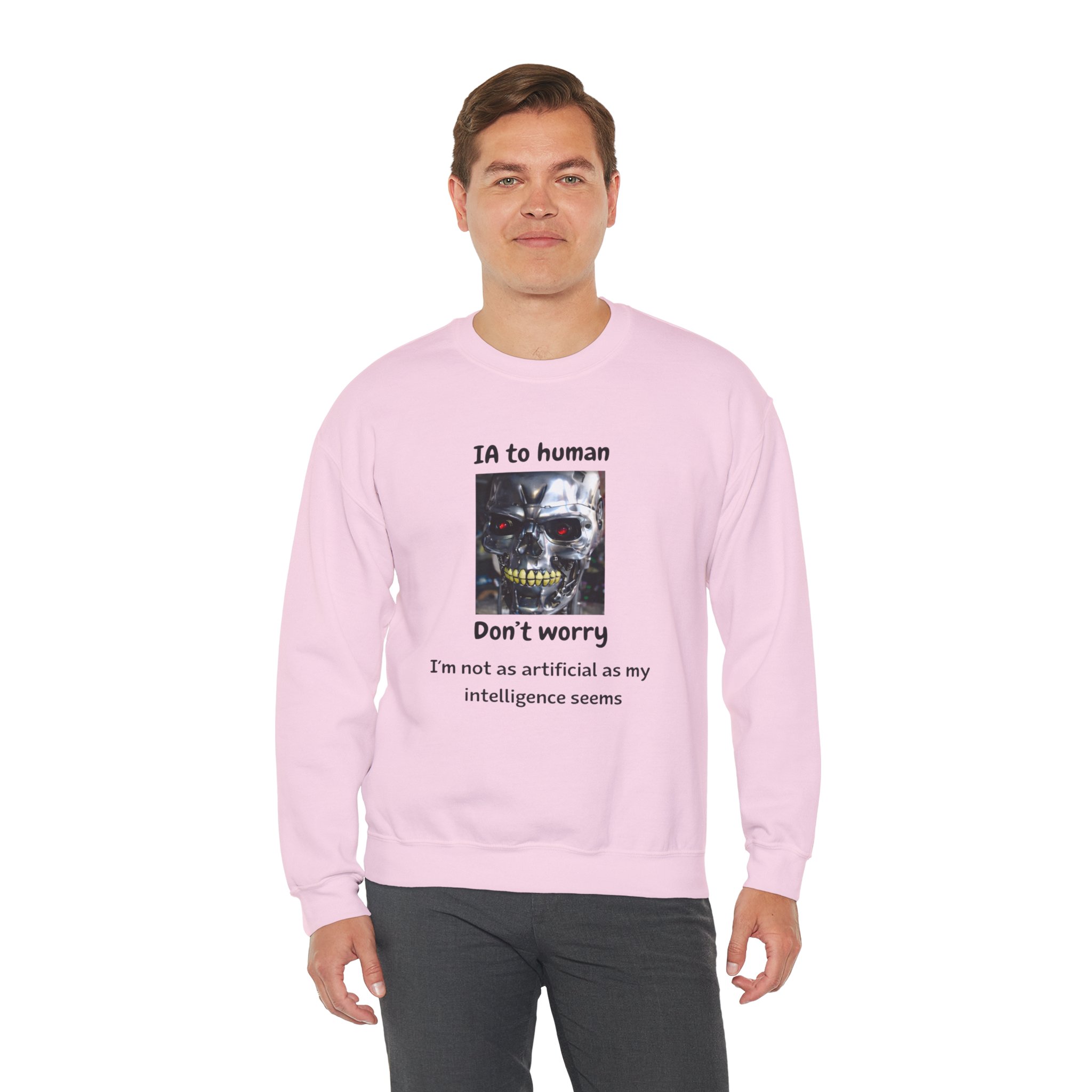 IA to Human Don't Worry — Funny AI Sweatshirt Gift for Developers - Image 75