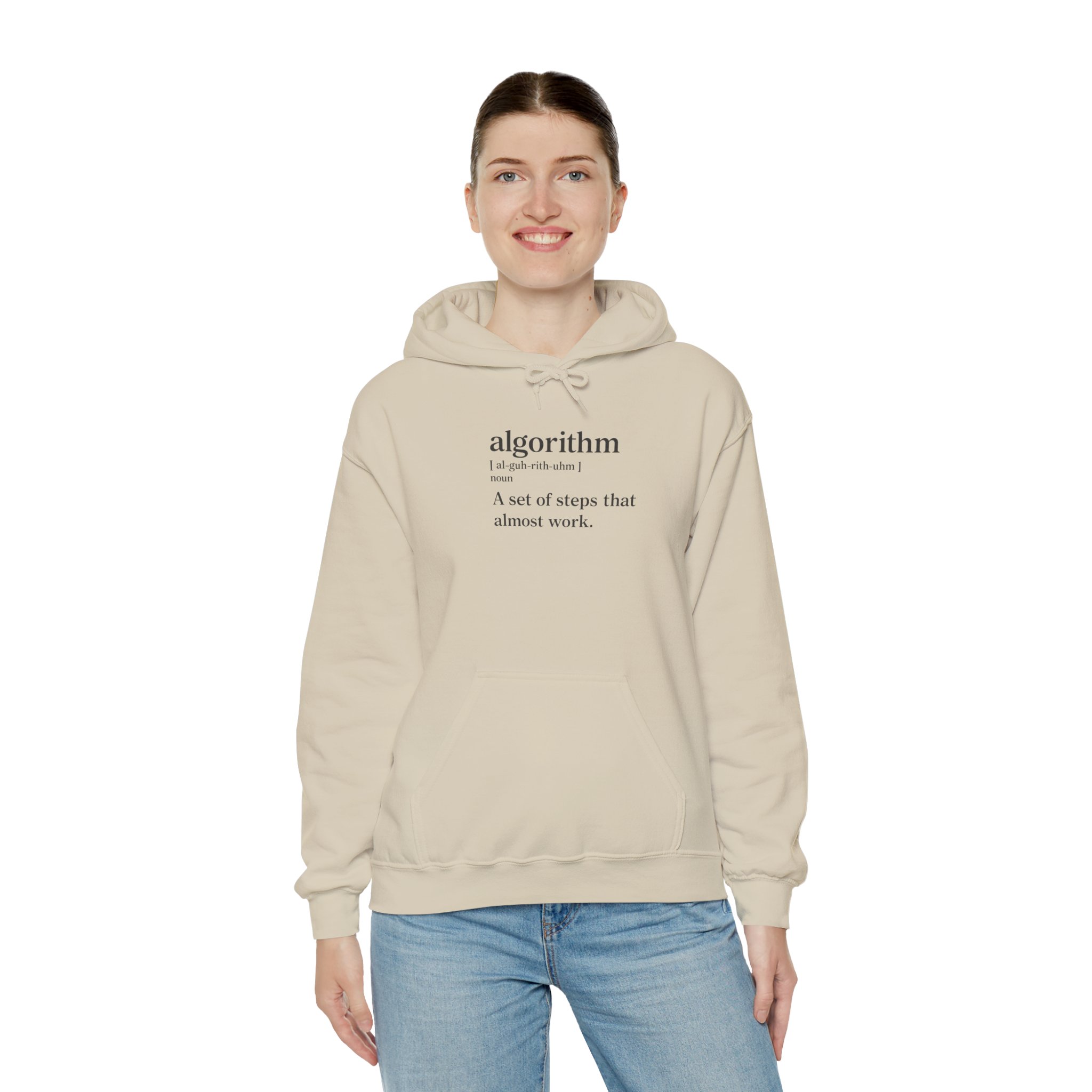 Algorithm Definition – A Set of Steps That Almost Work Funny Hoodie - Image 8