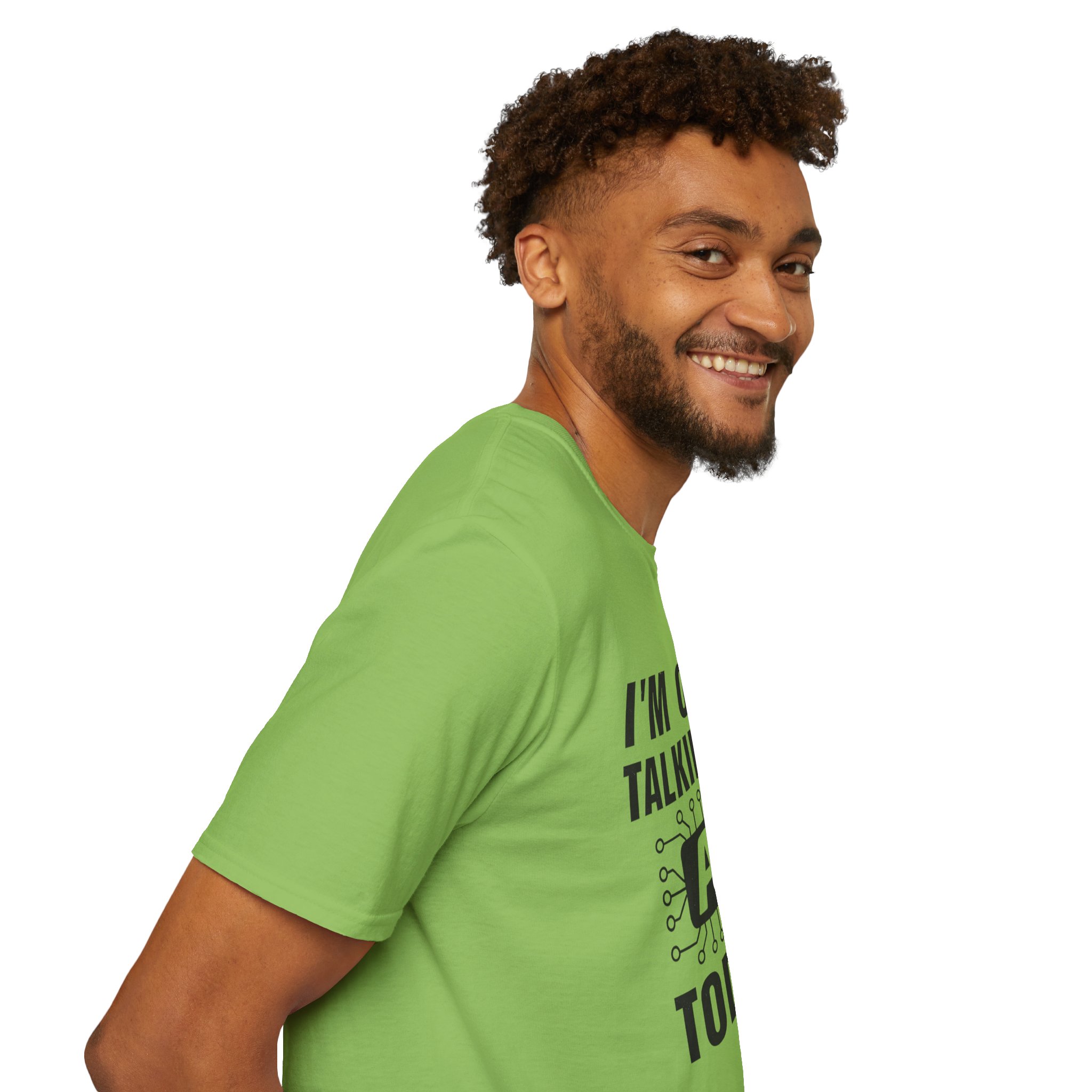 I'm Only Talking to AI Today Tee | Funny Introvert Tech Shirt - Image 79