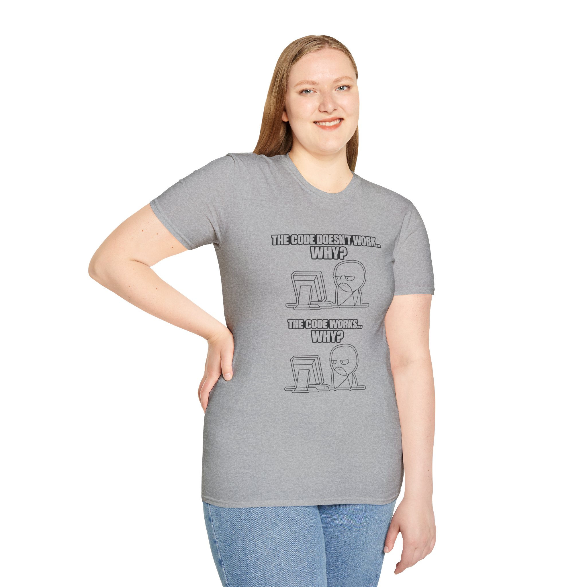 Now That Is a Powerful Cat — Funny AI Meme T-Shirt for Tech Nerds - Image 38