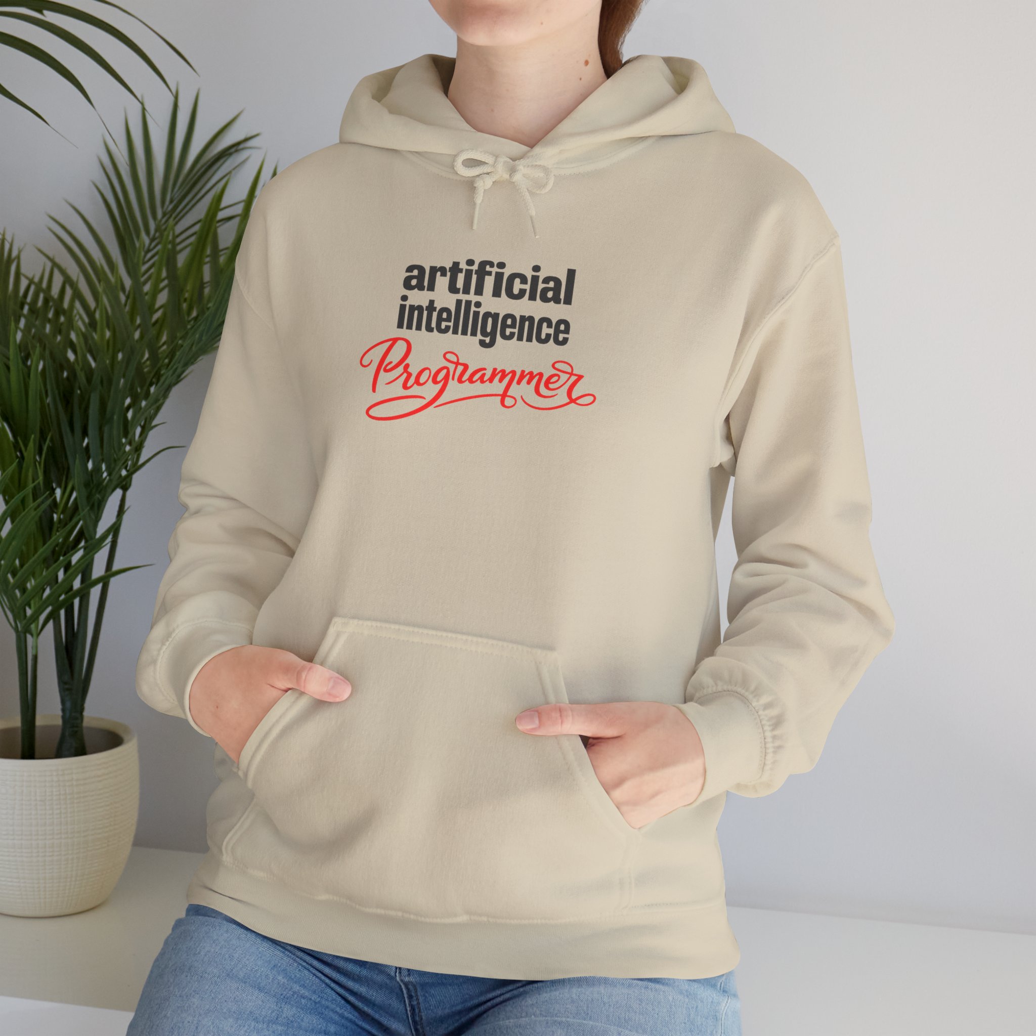 Artificial Intelligence Programmer Hoodie | Bold Script Developer Sweatshirt - Image 39