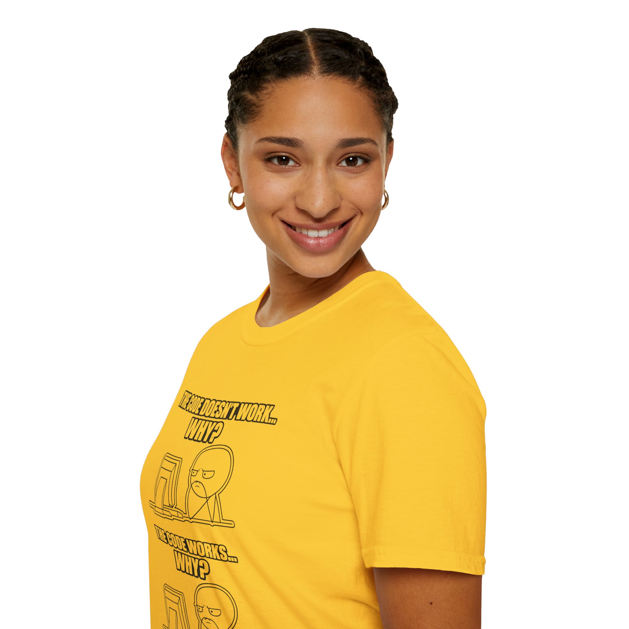 Now That Is a Powerful Cat — Funny AI Meme T-Shirt for Tech Nerds - Image 18