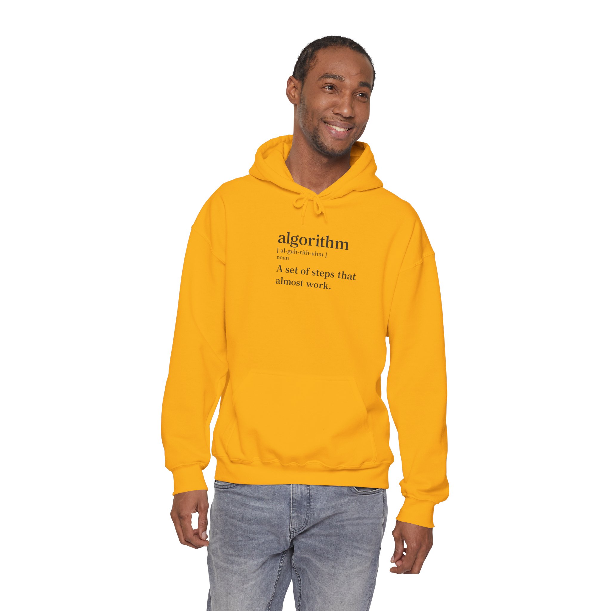 Algorithm Definition – A Set of Steps That Almost Work Funny Hoodie - Image 64