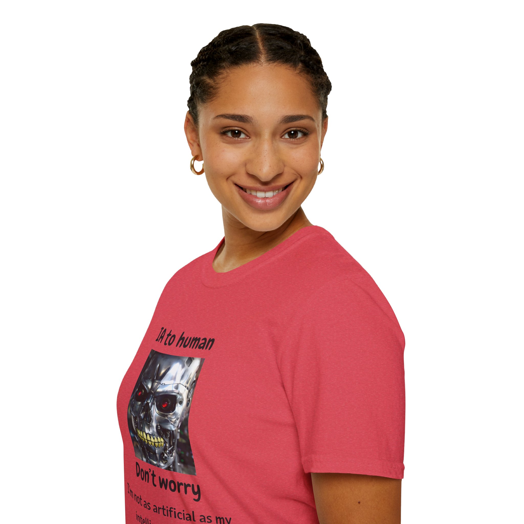 IA to Human Don't Worry — Funny AI Humor T-Shirt for Tech & Developers - Image 150