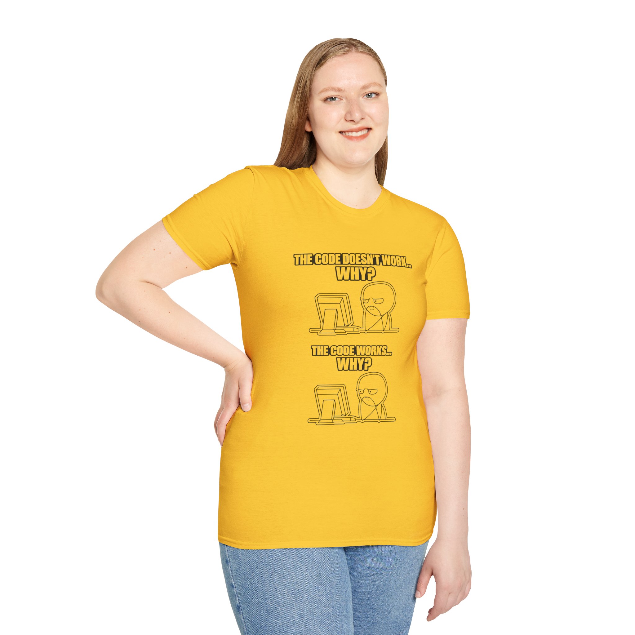 Now That Is a Powerful Cat — Funny AI Meme T-Shirt for Tech Nerds - Image 16