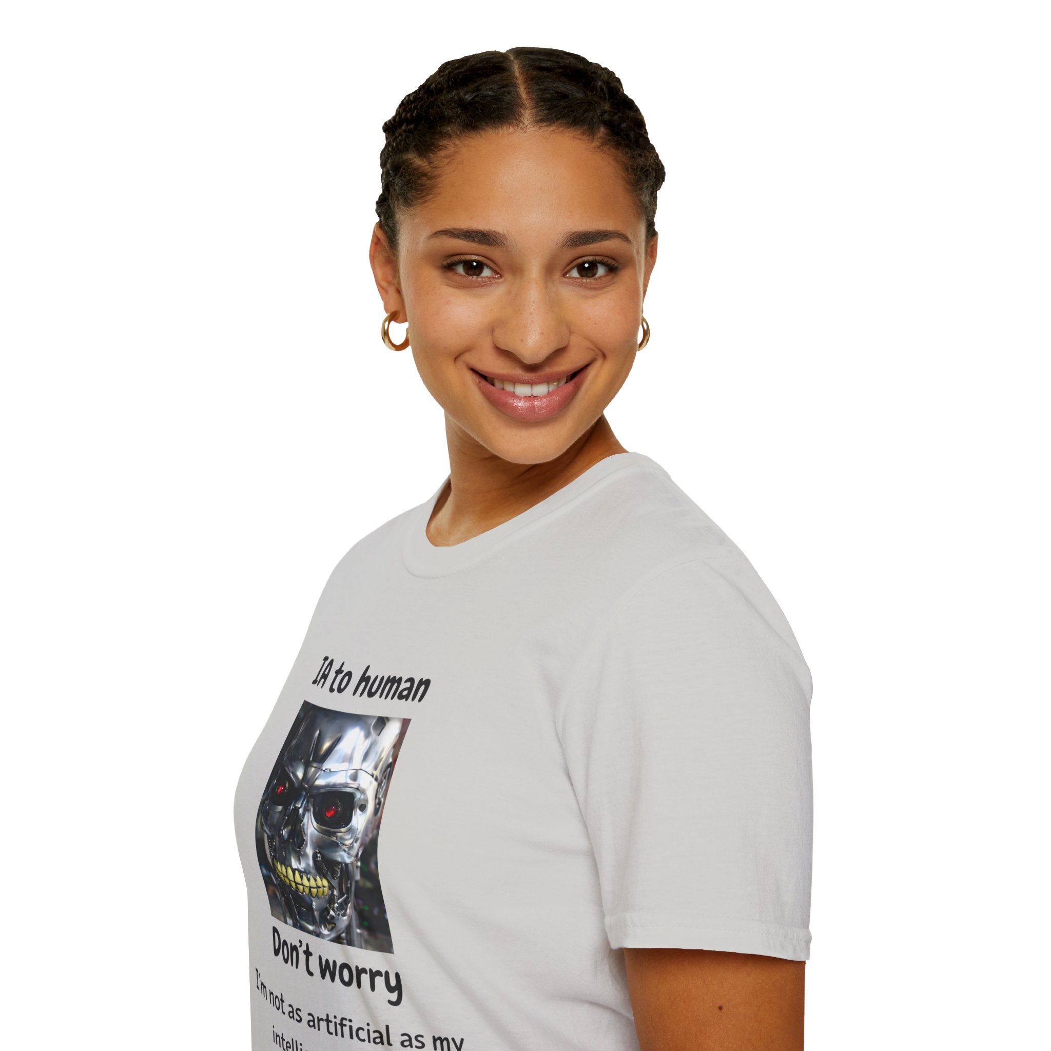 IA to Human Don't Worry — Funny AI Humor T-Shirt for Tech & Developers - Image 40