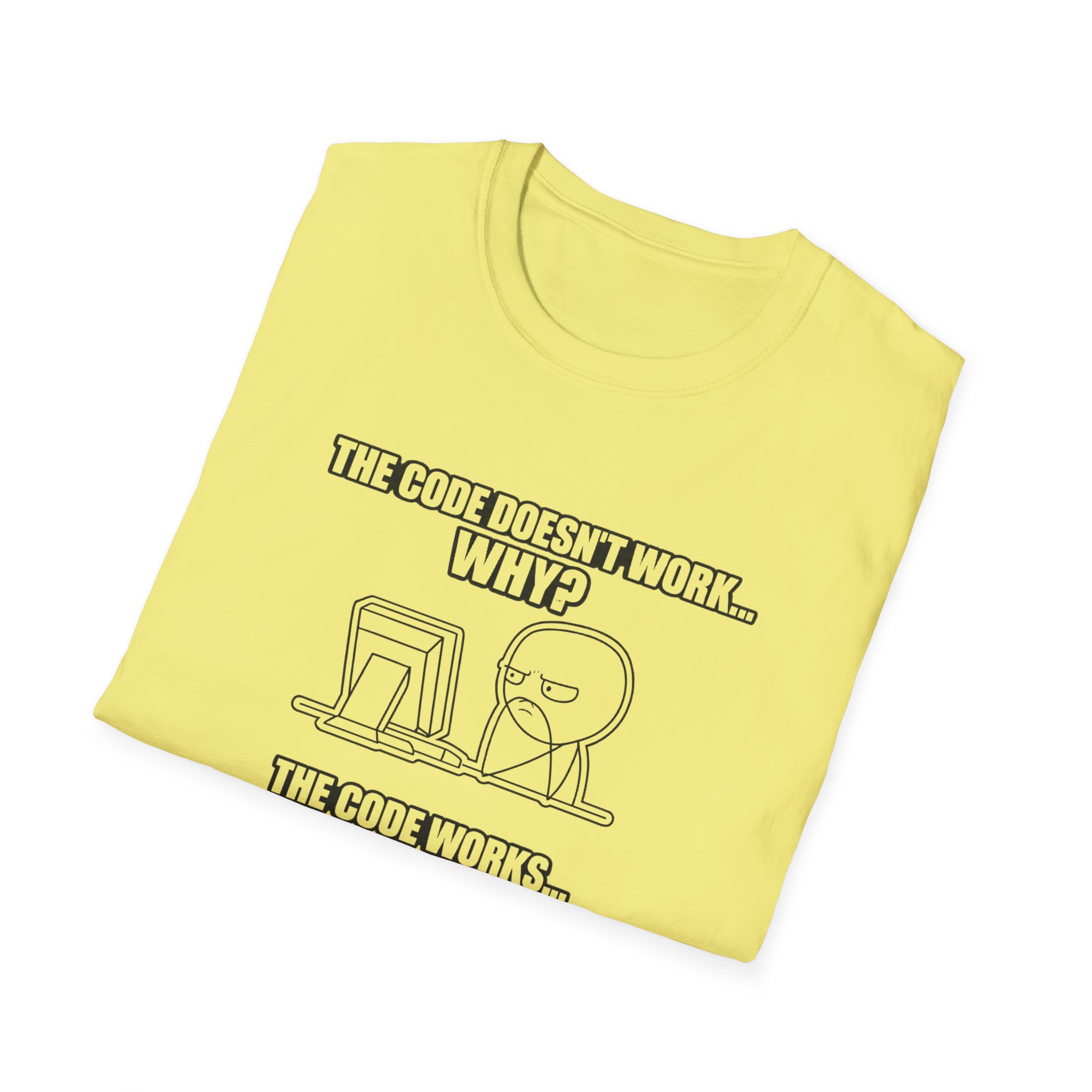 Now That Is a Powerful Cat — Funny AI Meme T-Shirt for Tech Nerds - Image 92