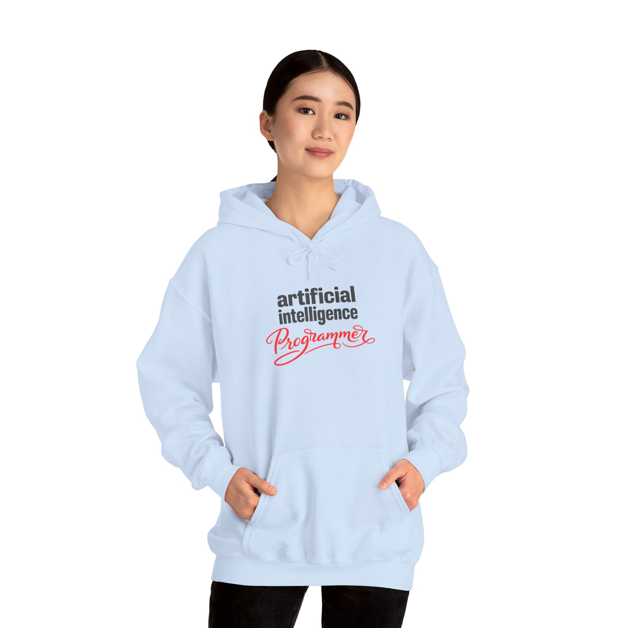 Artificial Intelligence Programmer Hoodie | Bold Script Developer Sweatshirt - Image 56