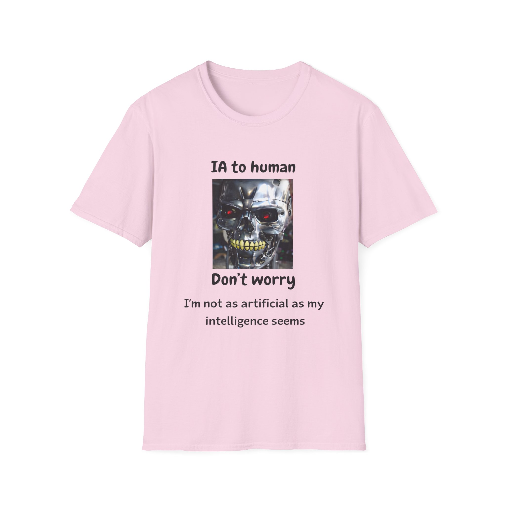 IA to Human Don't Worry — Funny AI Humor T-Shirt for Tech & Developers - Image 111