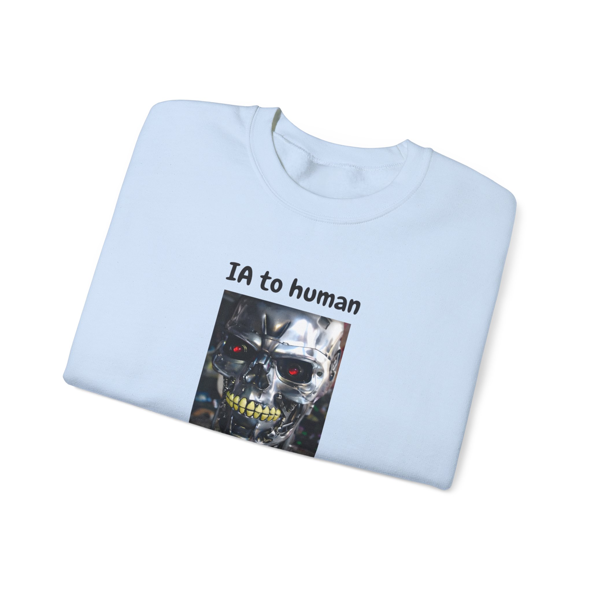 IA to Human Don't Worry — Funny AI Sweatshirt Gift for Developers - Image 4