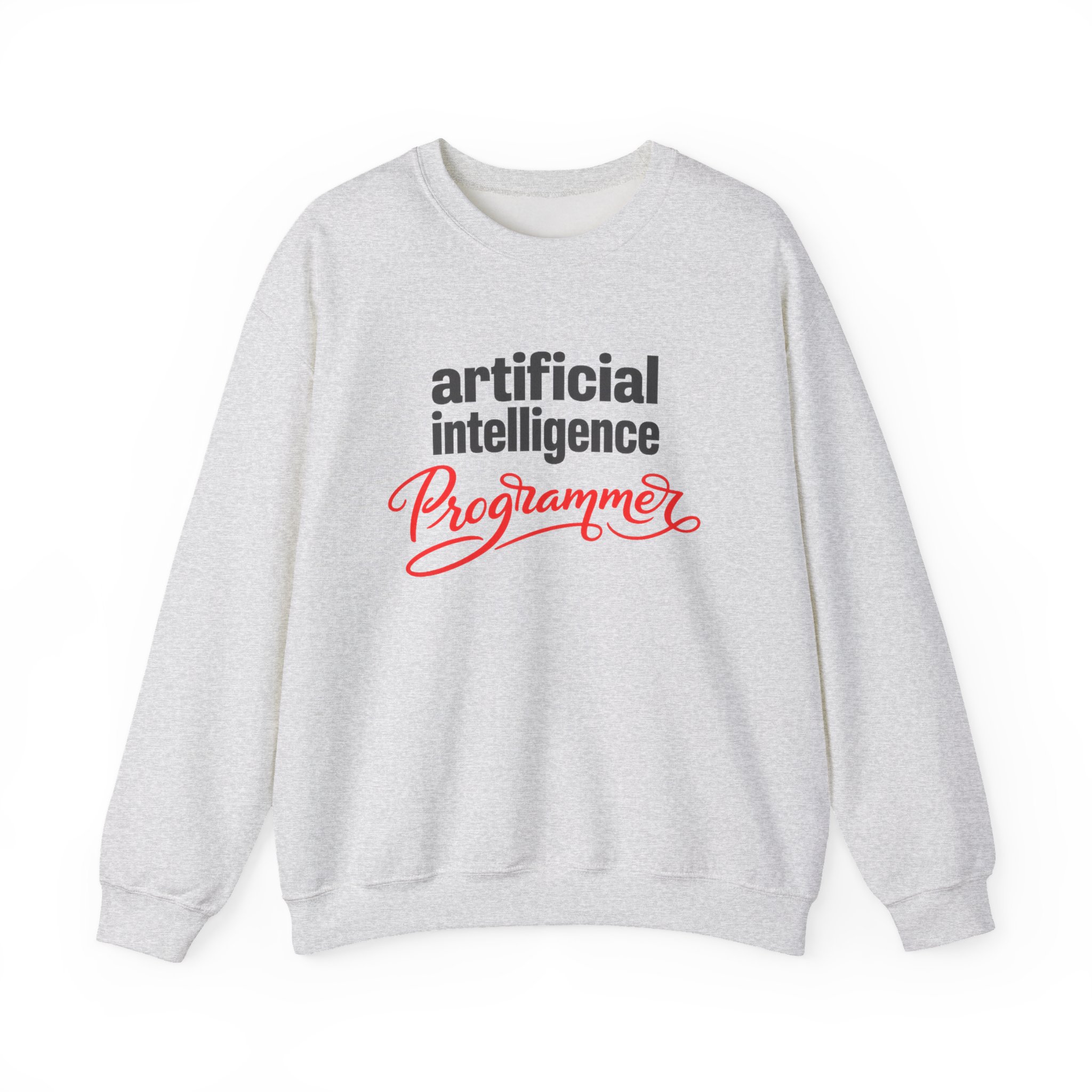 Artificial Intelligence Programmer Sweatshirt | Bold Script Developer Hoodie - Image 22