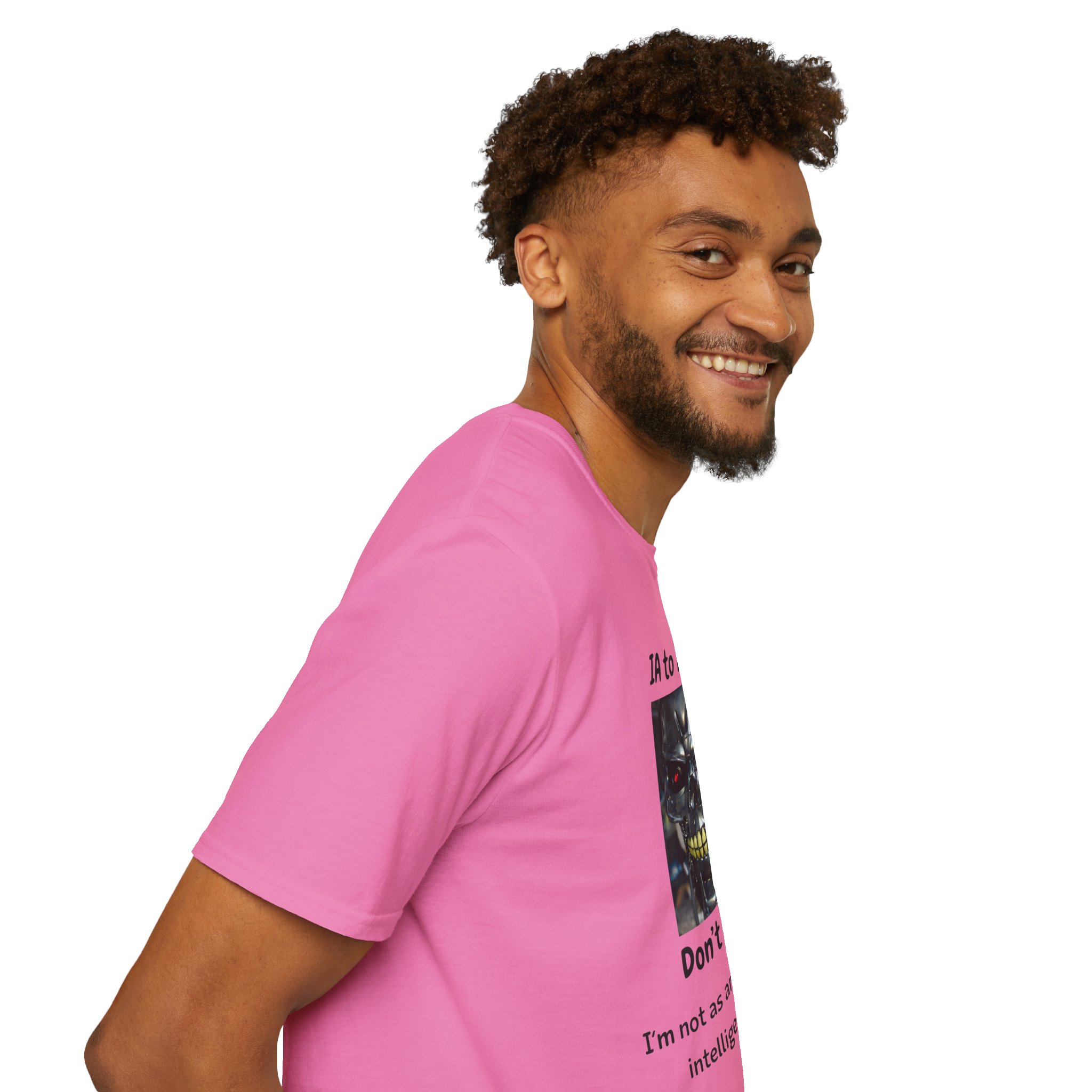 IA to Human Don't Worry — Funny AI Humor T-Shirt for Tech & Developers - Image 143