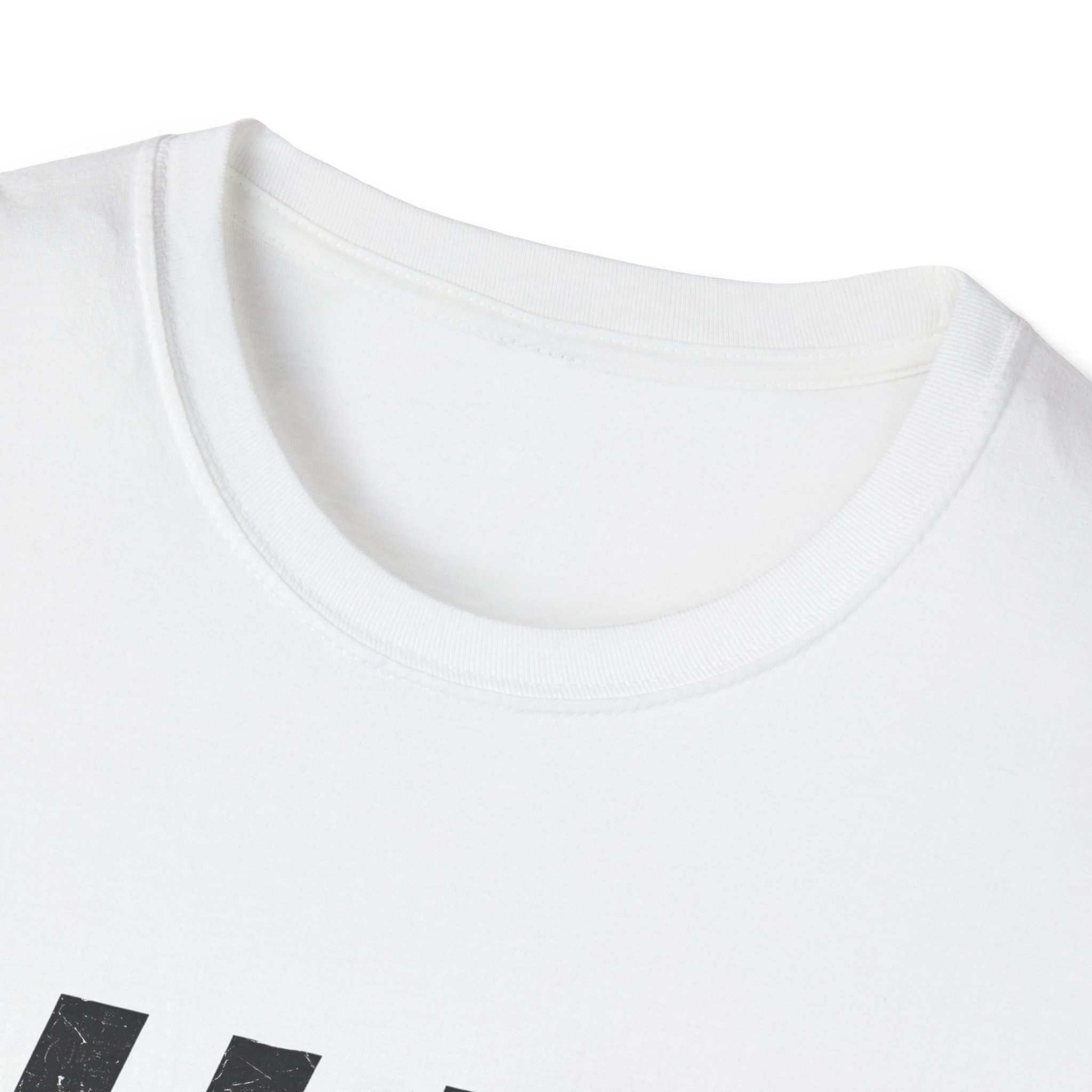 #AI Distressed Dark Minimalist Artificial Intelligence Graphic T-Shirt - Image 21