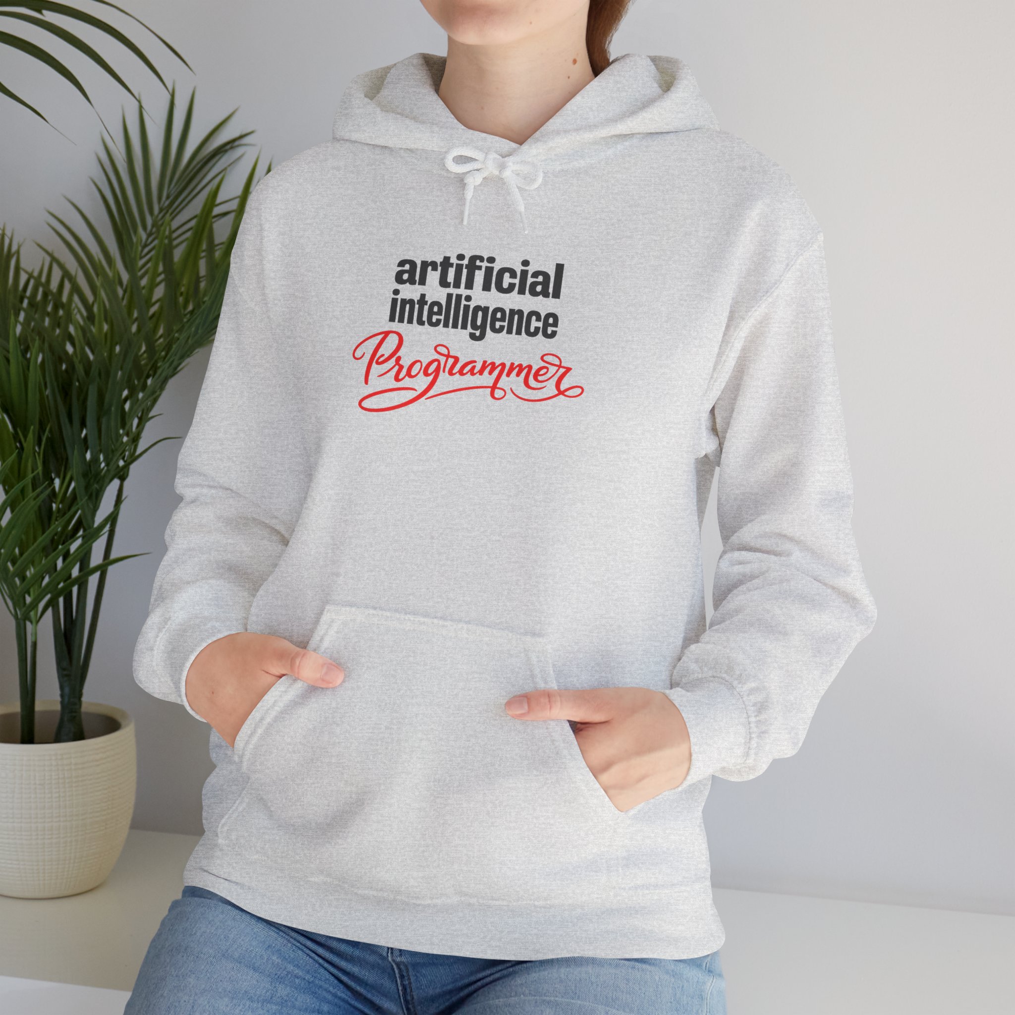 Artificial Intelligence Programmer Hoodie | Bold Script Developer Sweatshirt - Image 29