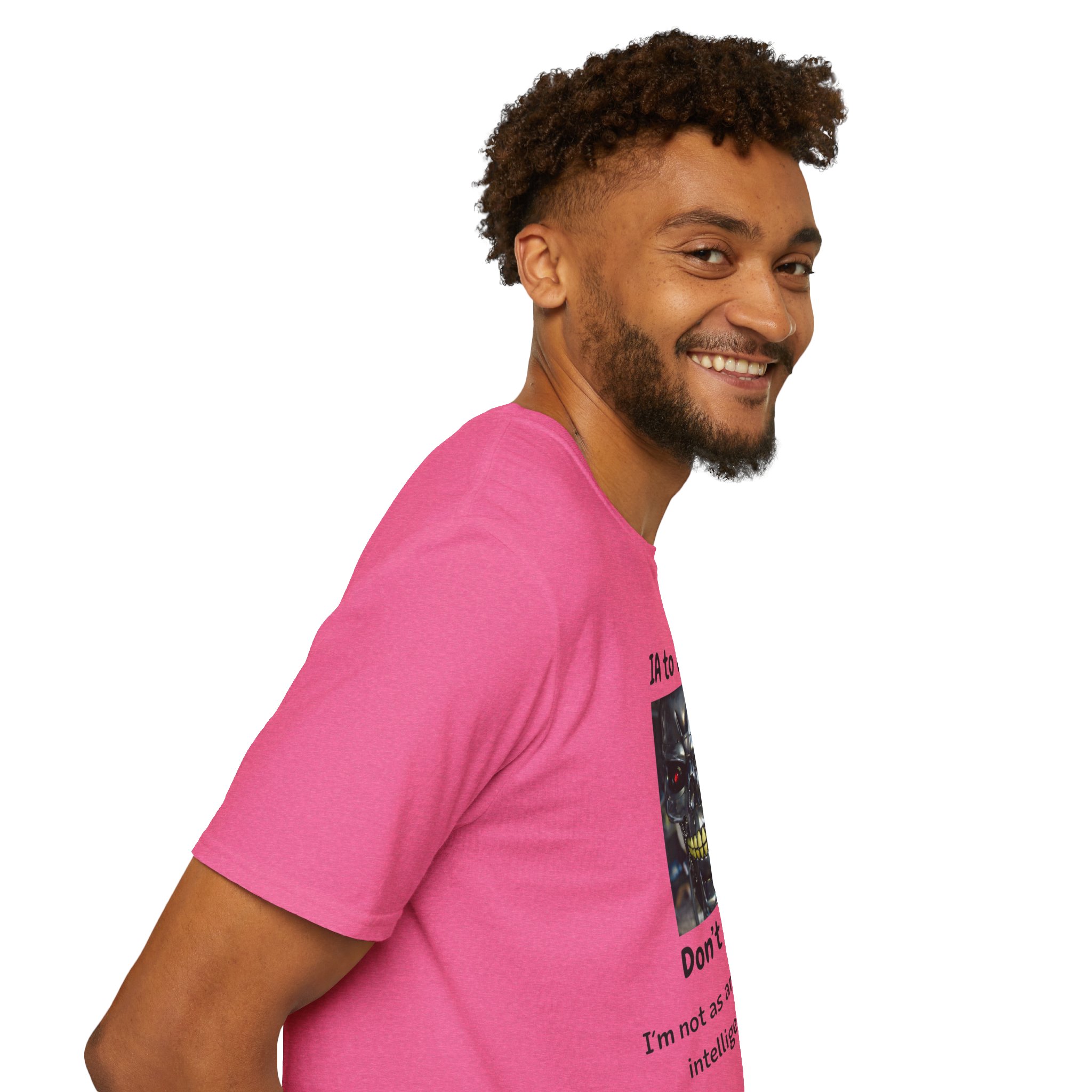 IA to Human Don't Worry — Funny AI Humor T-Shirt for Tech & Developers - Image 132