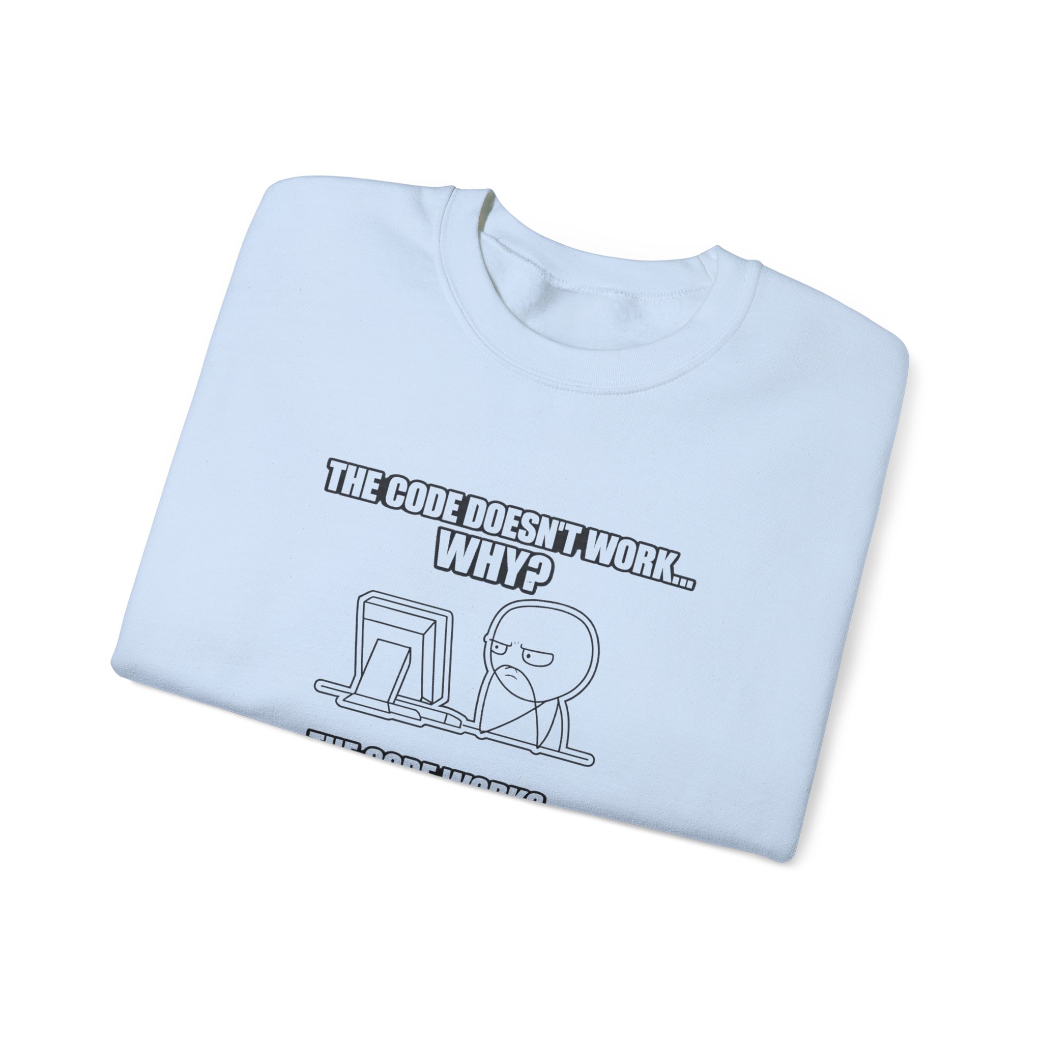 Now That Is a Powerful Cat — AI Meme Sweatshirt for Developers & Tech Fans - Image 57