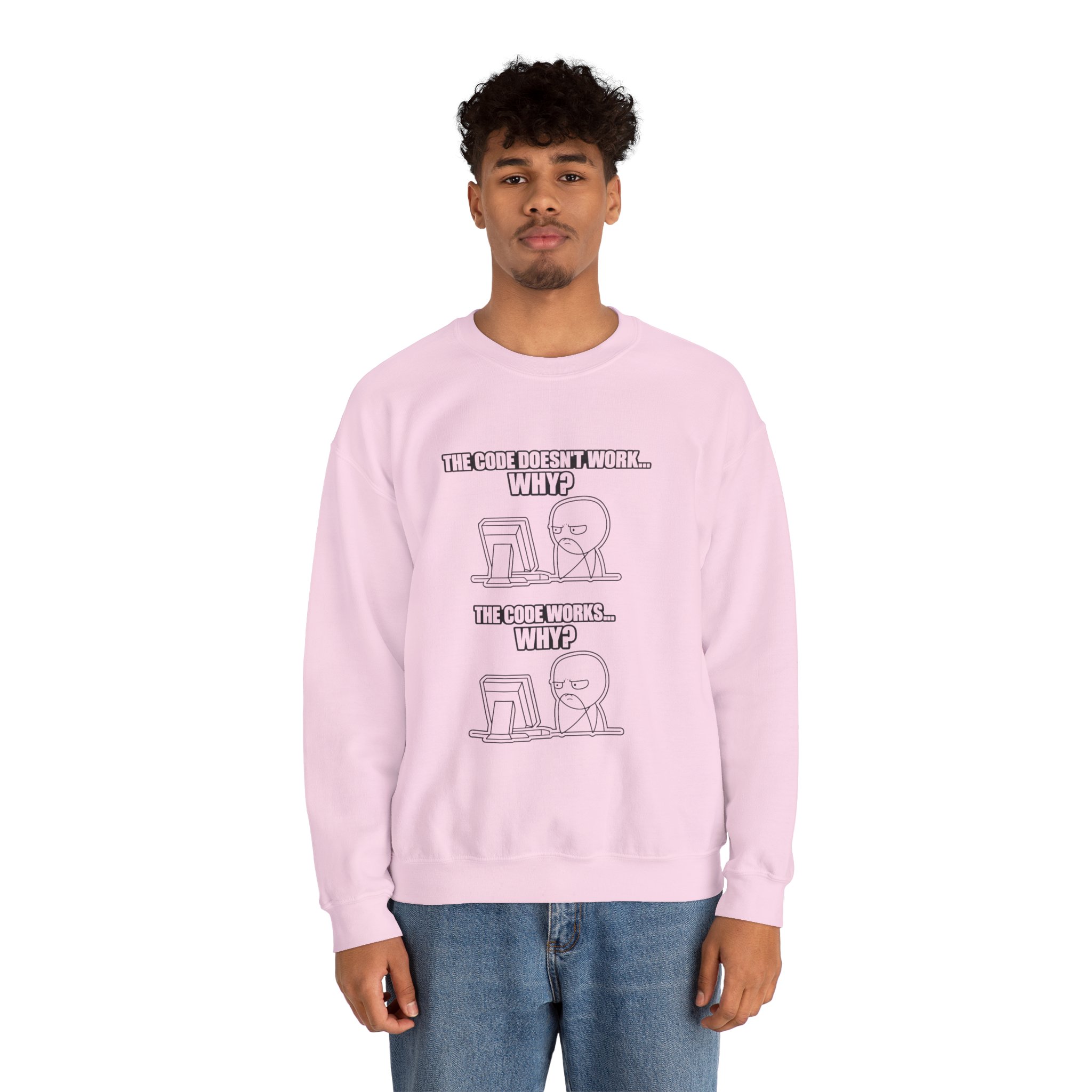 Now That Is a Powerful Cat — AI Meme Sweatshirt for Developers & Tech Fans - Image 6