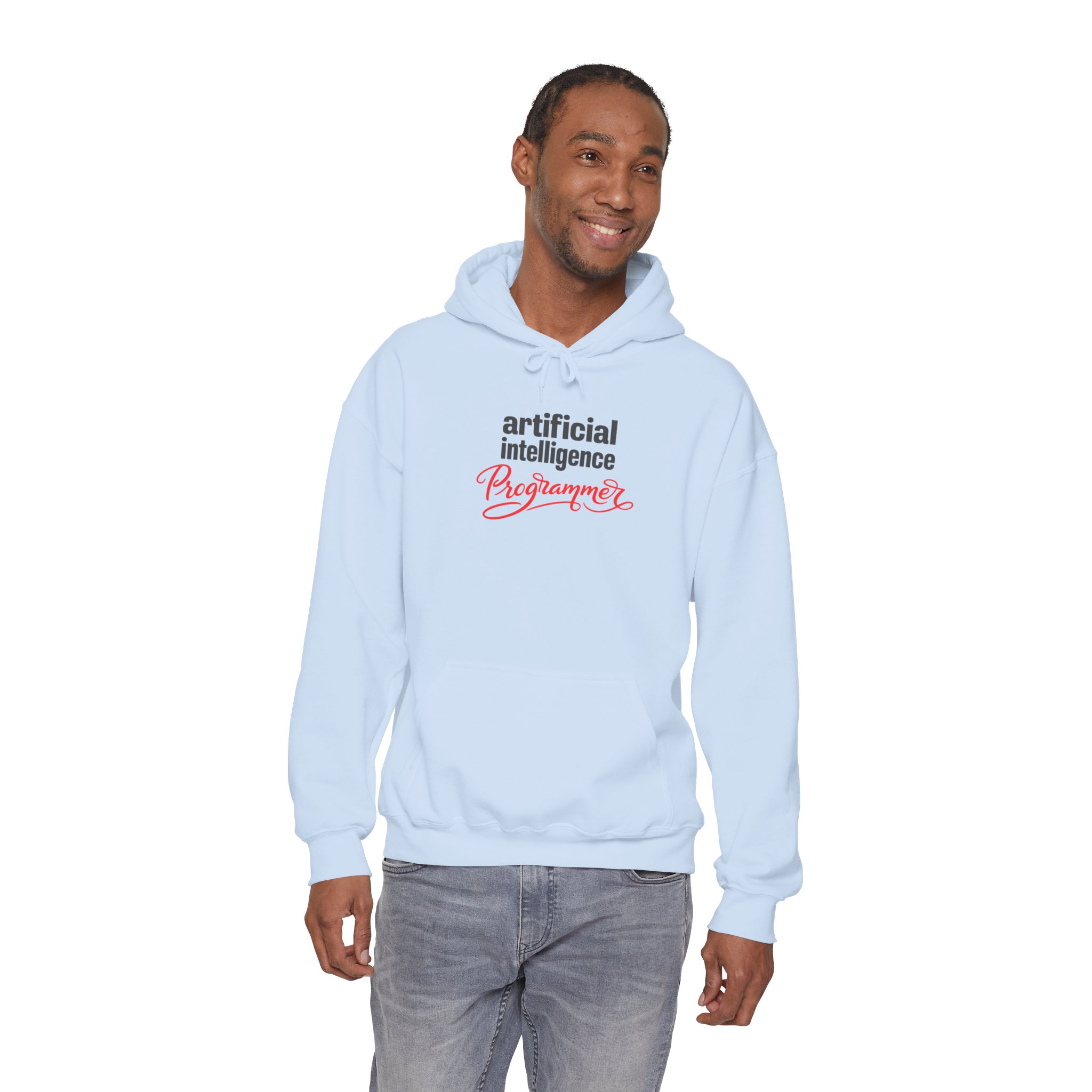 Artificial Intelligence Programmer Hoodie | Bold Script Developer Sweatshirt - Image 58