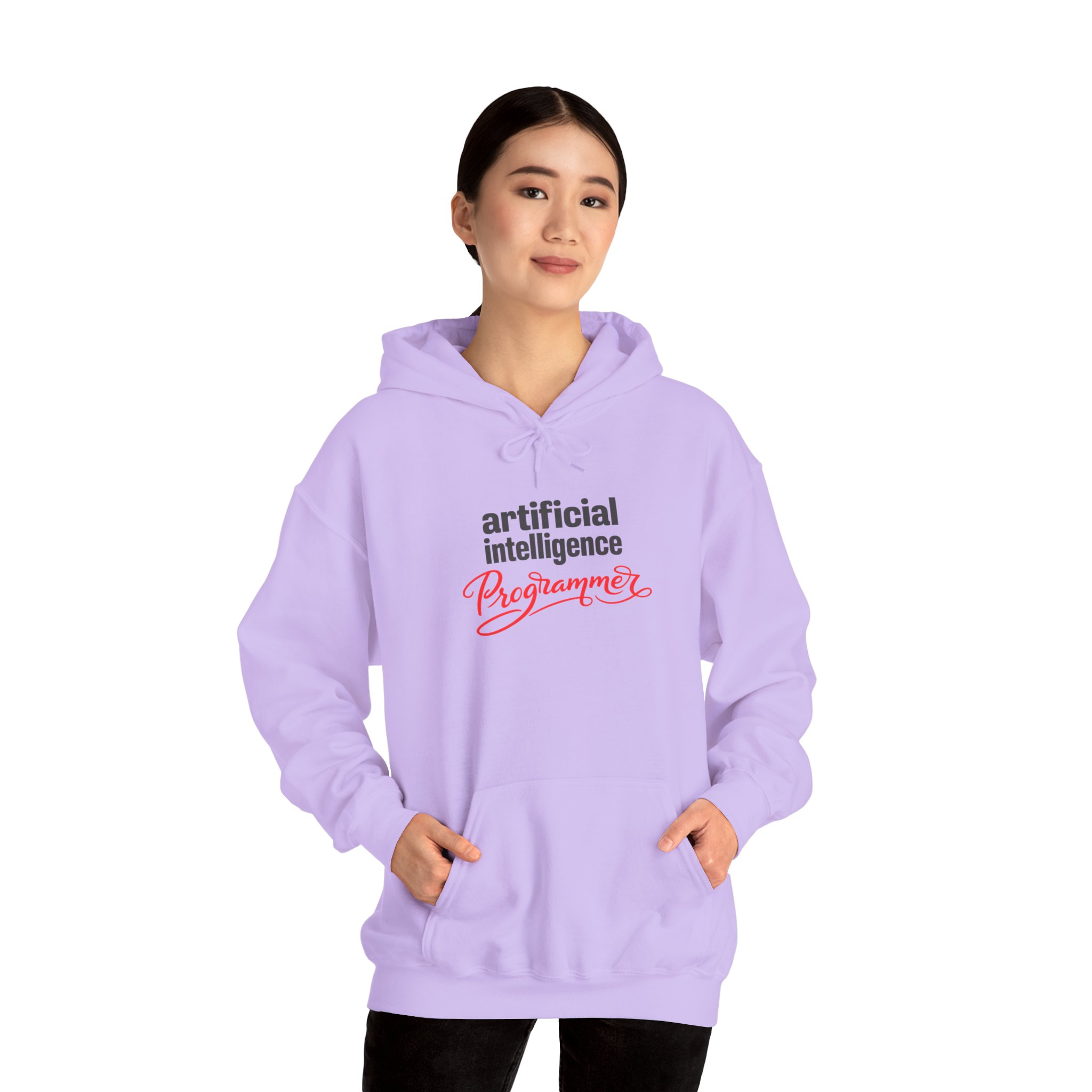 Artificial Intelligence Programmer Hoodie | Bold Script Developer Sweatshirt - Image 76