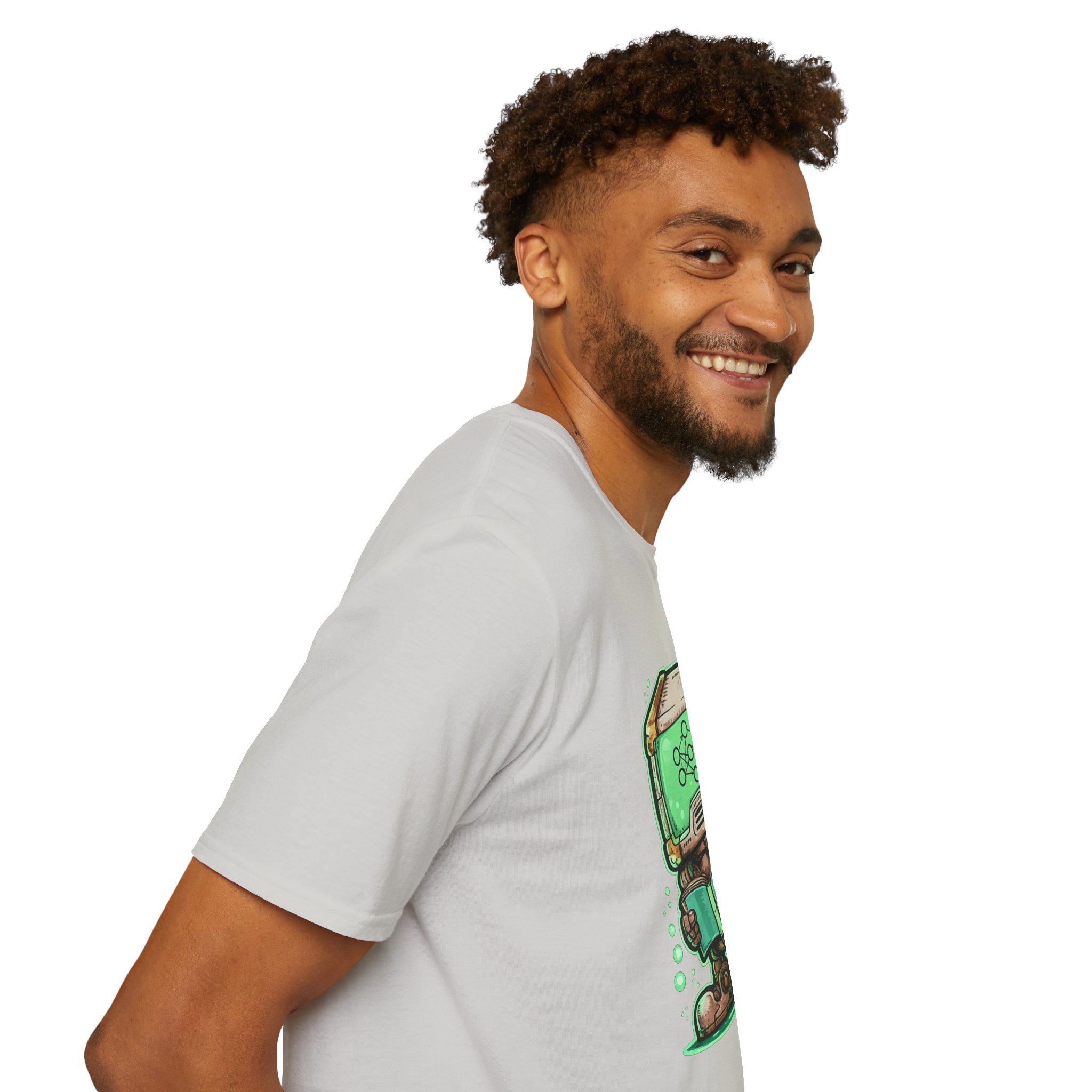 AI Robot Reading Tee | Neural Network Shirt for ML Engineers - Image 7