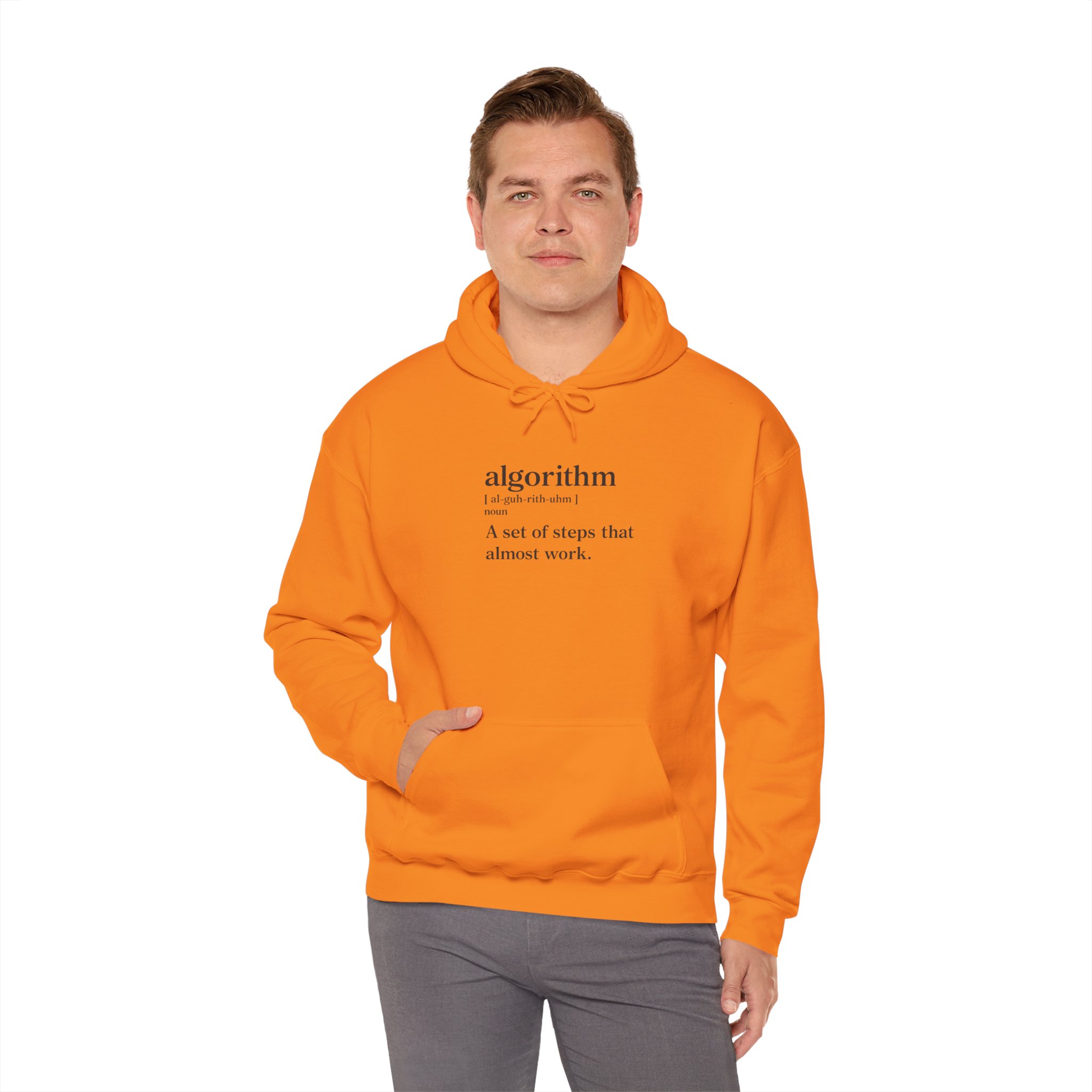 Algorithm Definition – A Set of Steps That Almost Work Funny Hoodie - Image 74