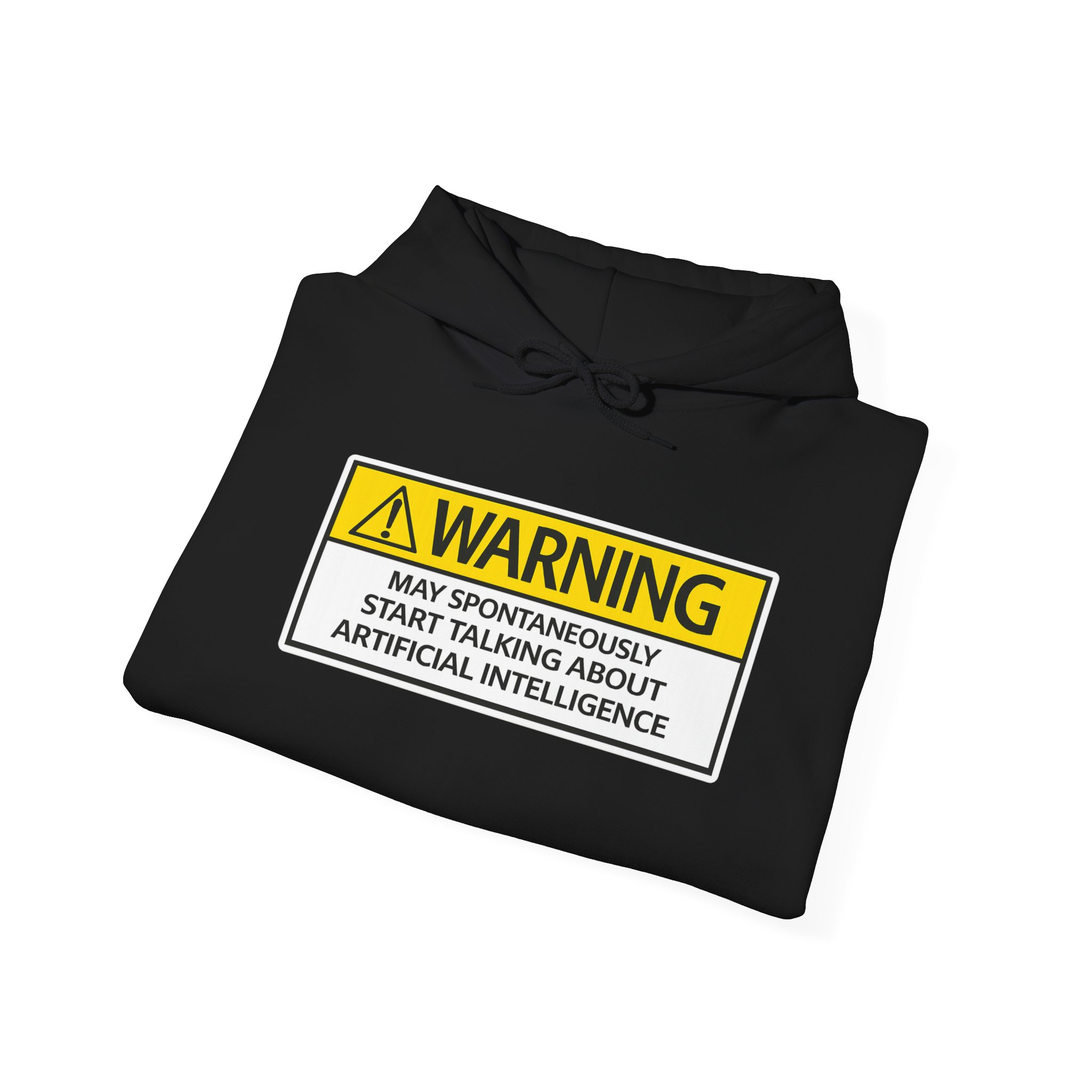 Warning May Talk About AI Hoodie | Funny Artificial Intelligence Sweatshirt - Image 50