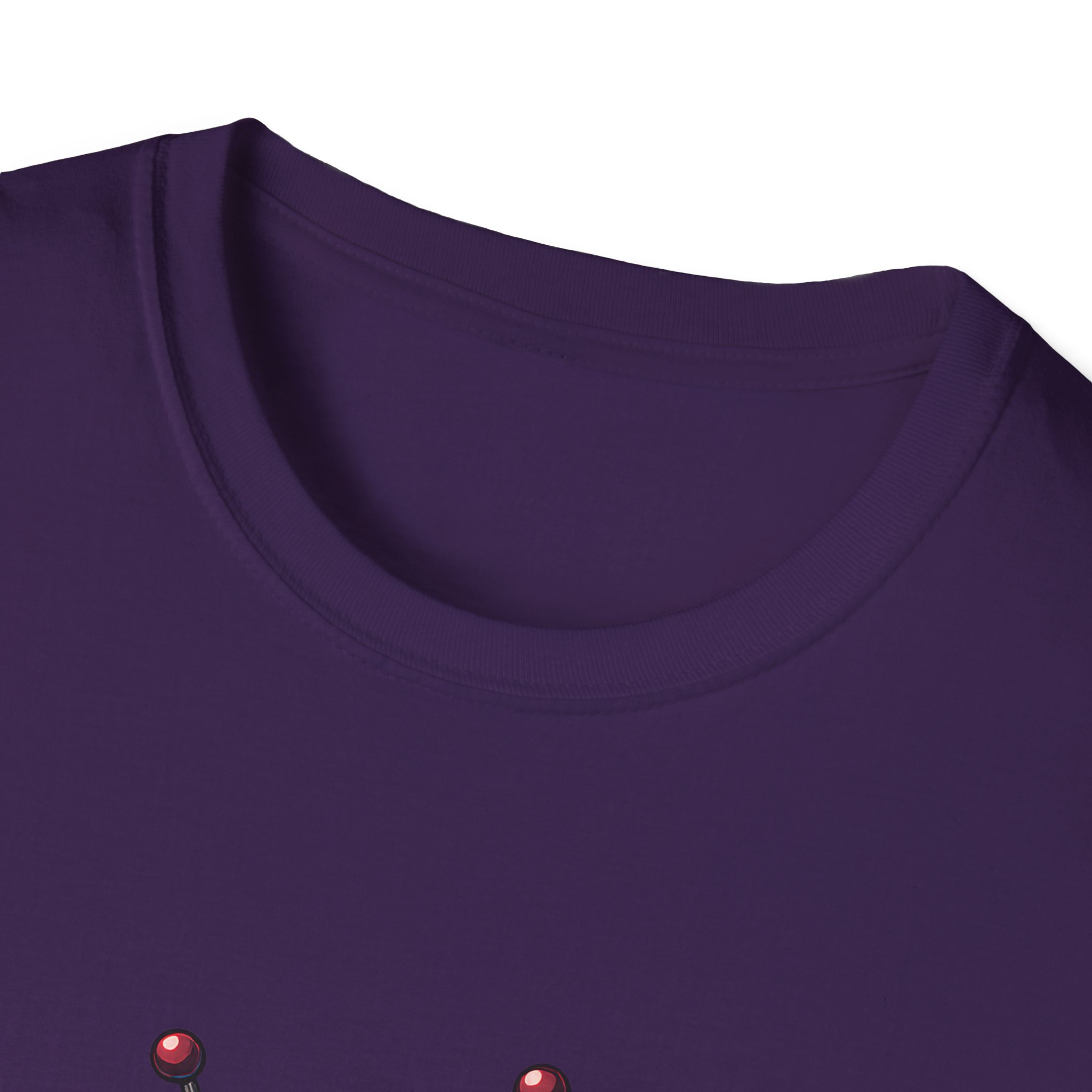 Cute Robot Glowing Eyes – Funny AI Tech Mascot Graphic T-Shirt - Image 135