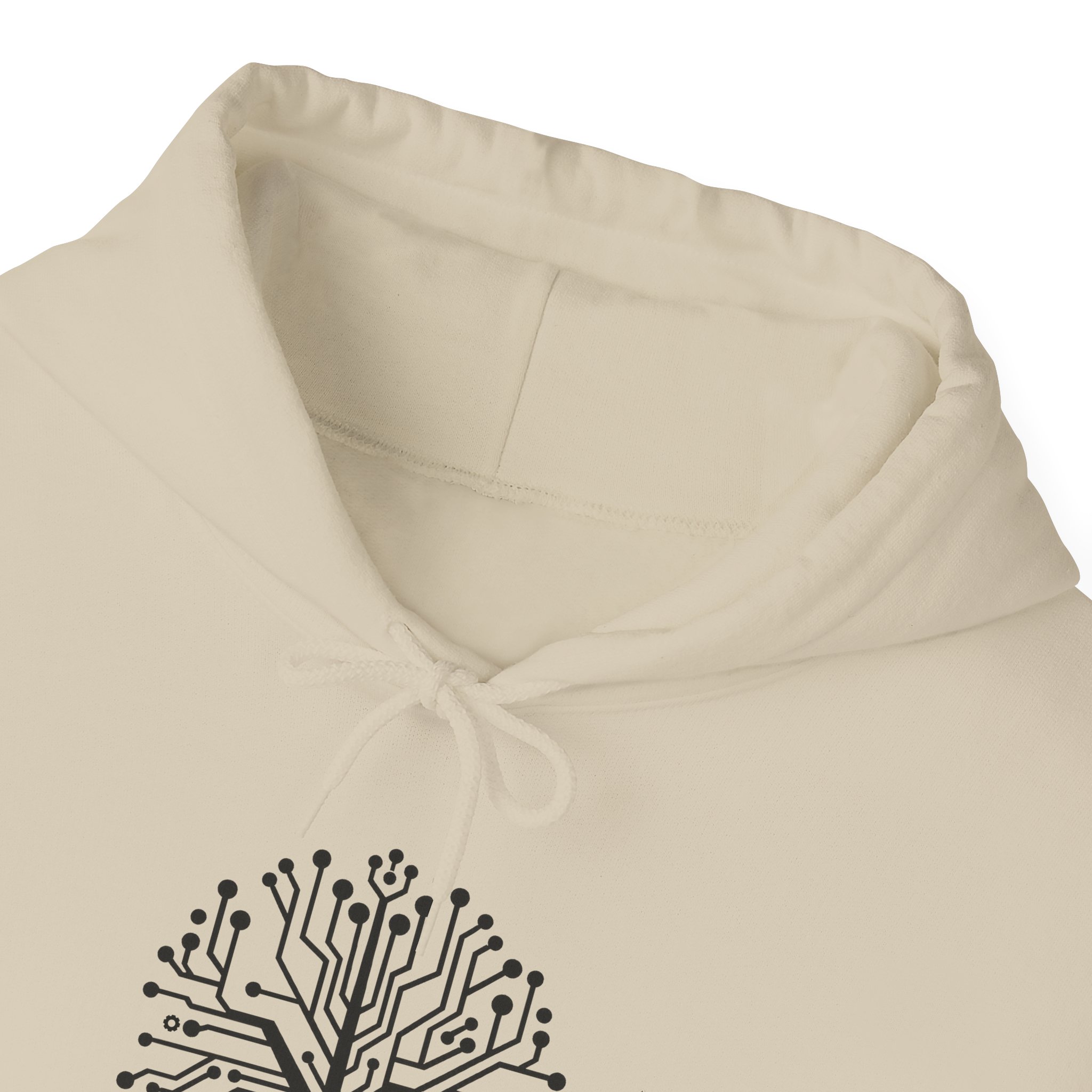 Neural Tree Cat Hoodie | AI Nature Pullover for Developers & Cat Lovers - Image 6