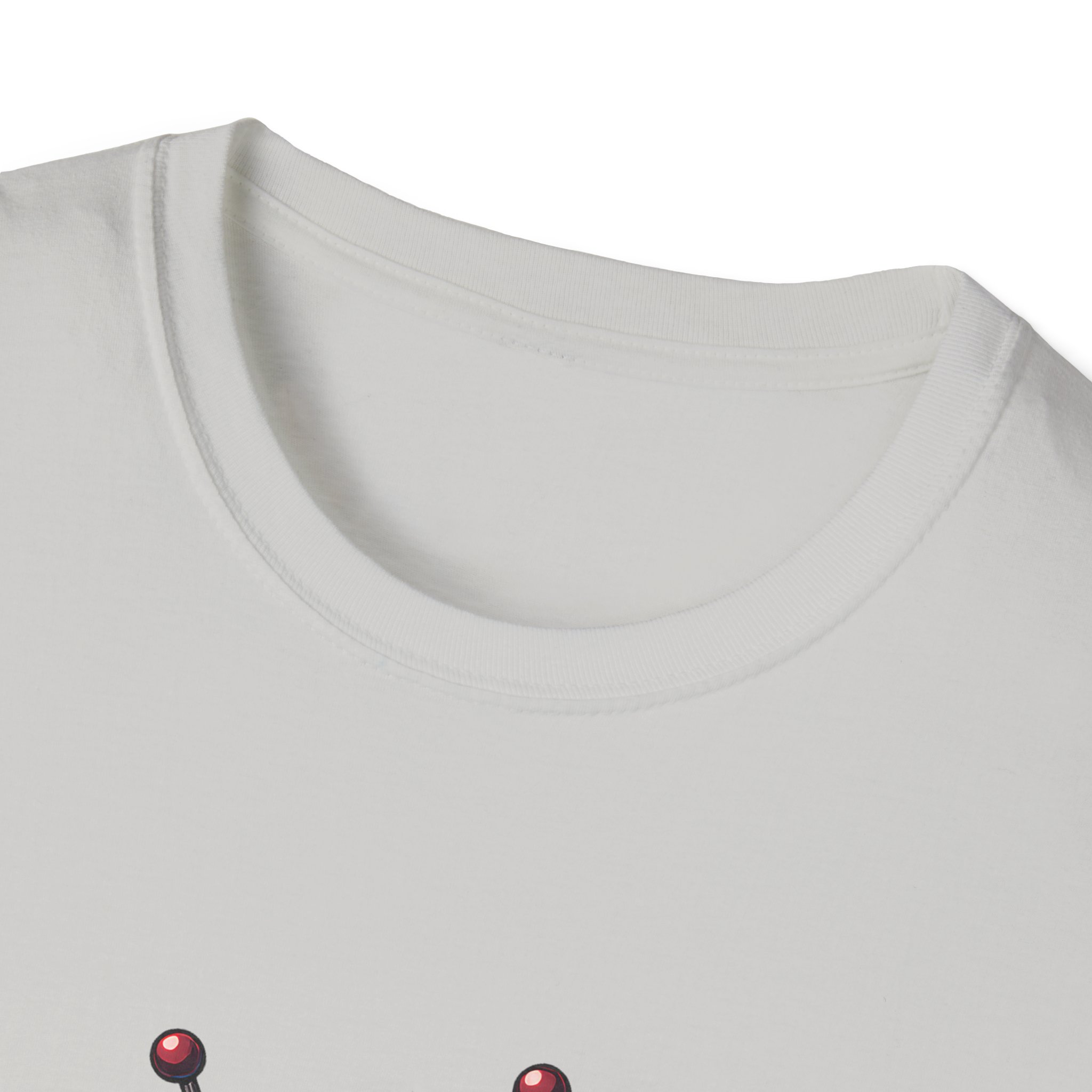 Cute Robot Glowing Eyes – Funny AI Tech Mascot Graphic T-Shirt - Image 36