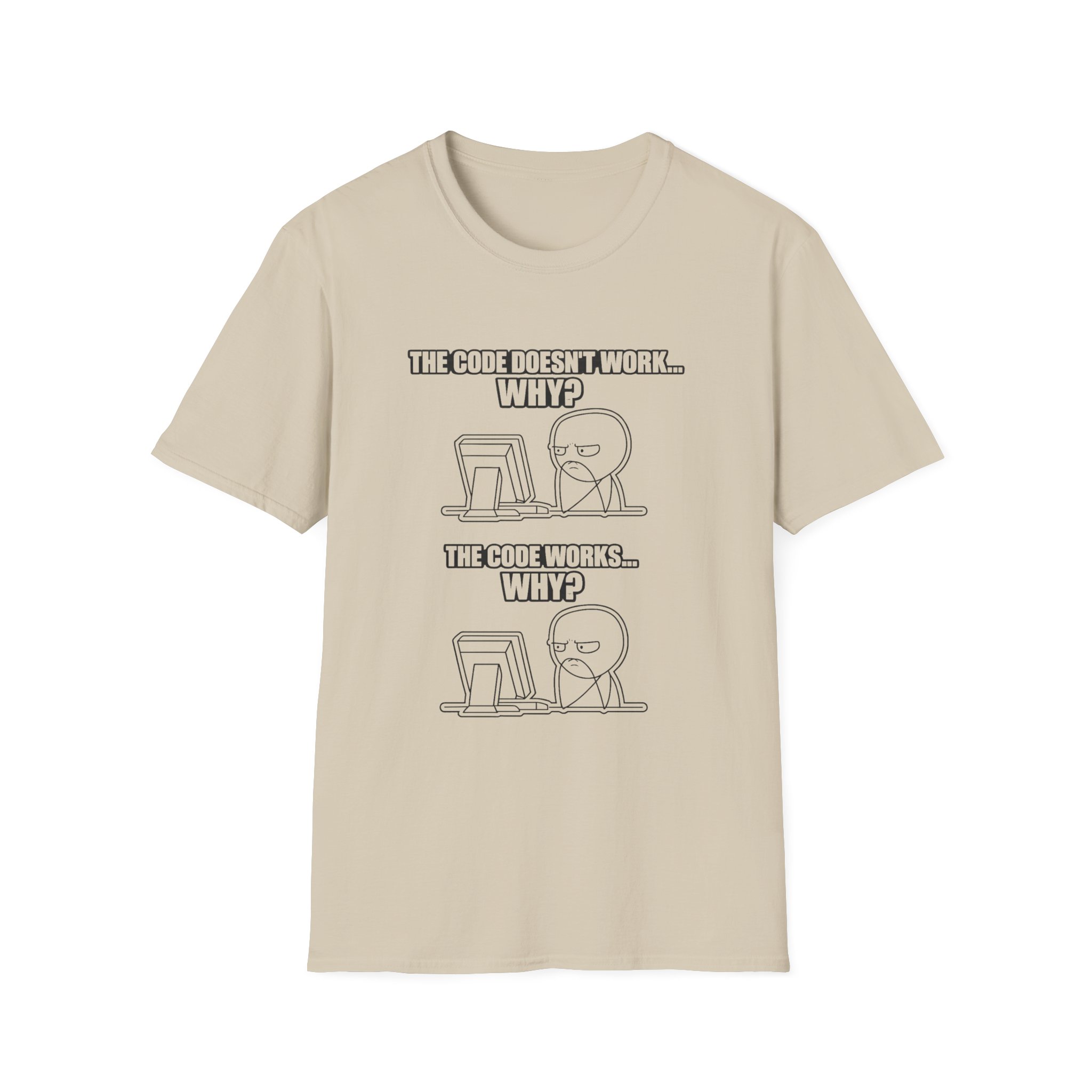 Now That Is a Powerful Cat — Funny AI Meme T-Shirt for Tech Nerds - Image 67
