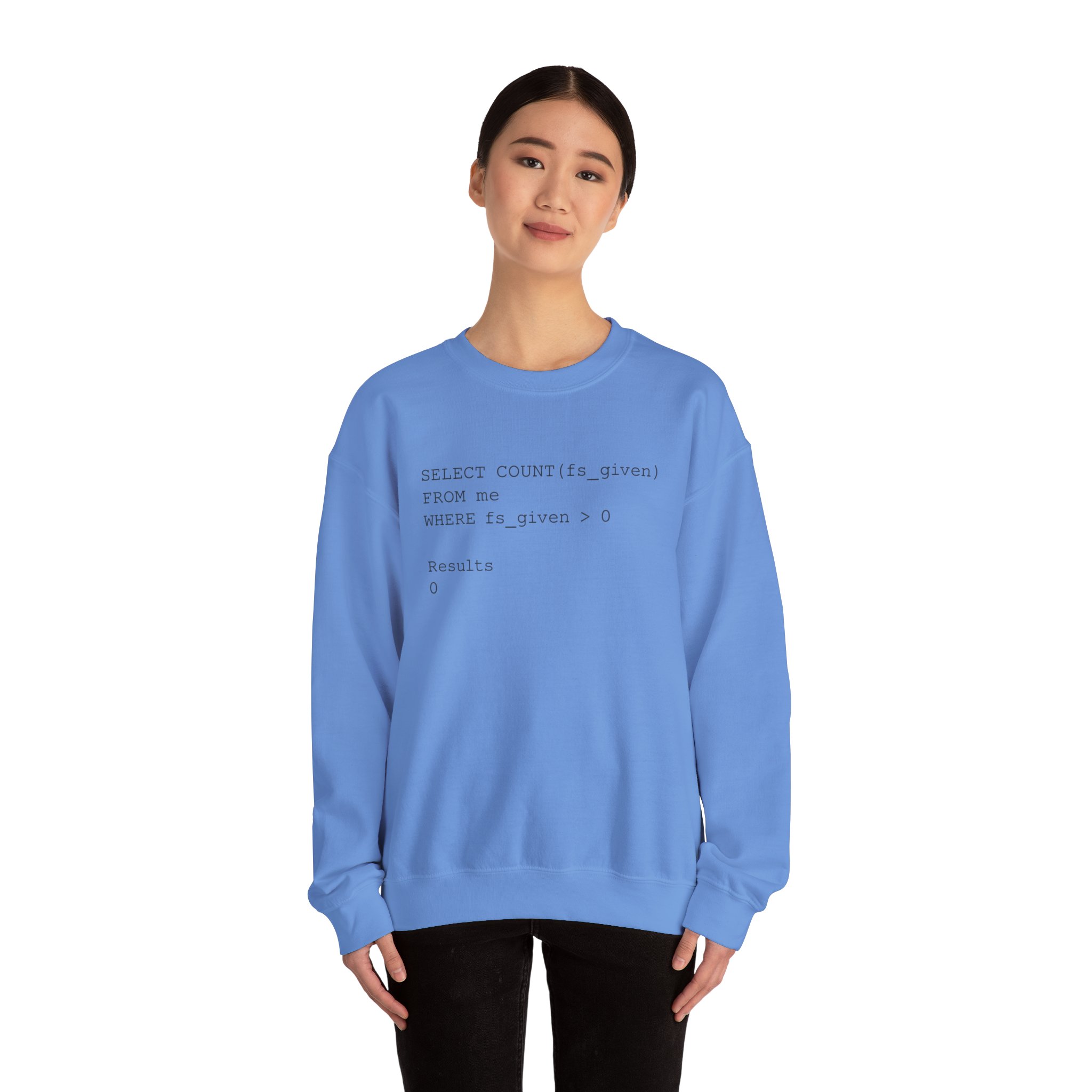 SELECT COUNT Funny SQL Sweatshirt for Data Engineers & Developers - Image 58