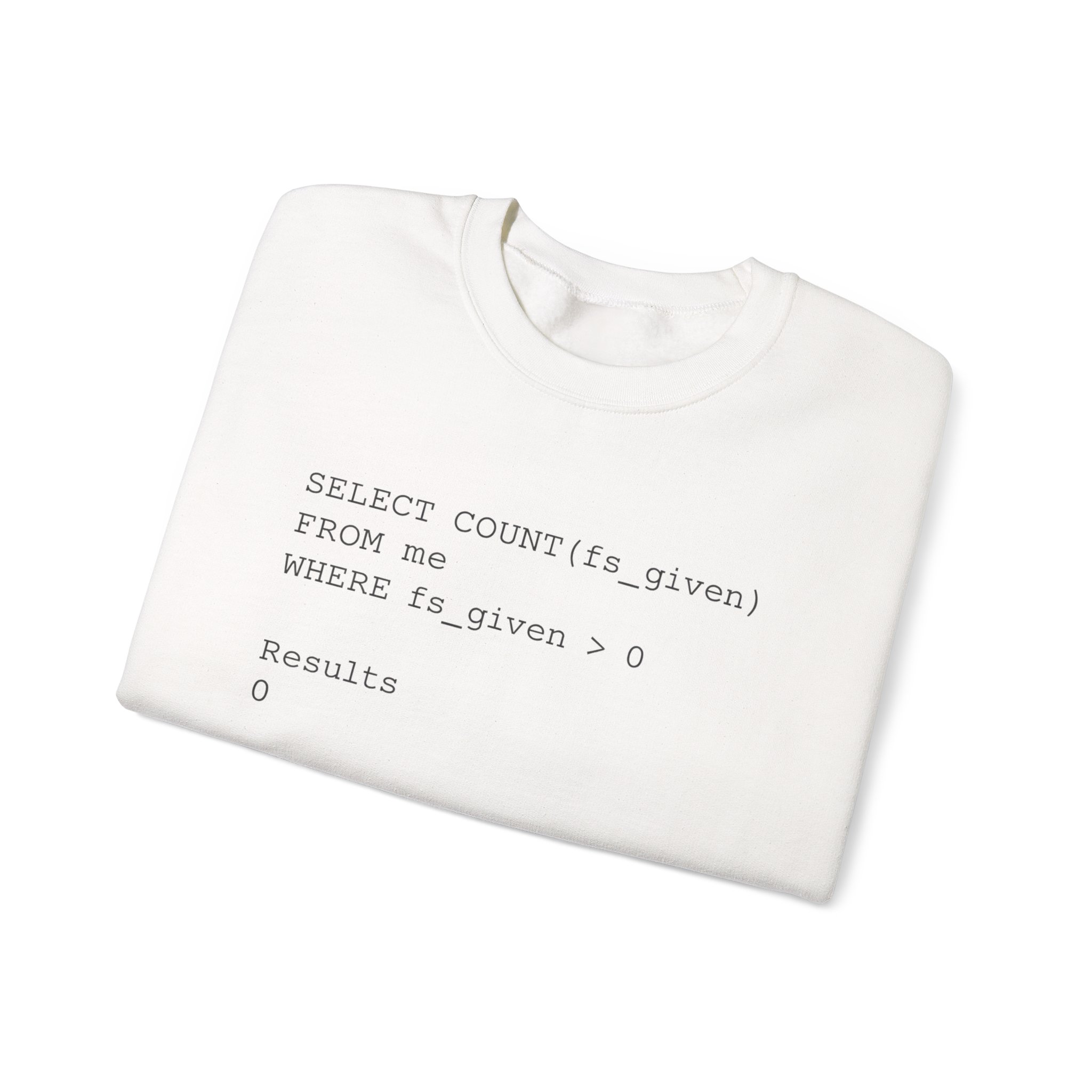 SELECT COUNT Funny SQL Sweatshirt for Data Engineers & Developers - Image 17