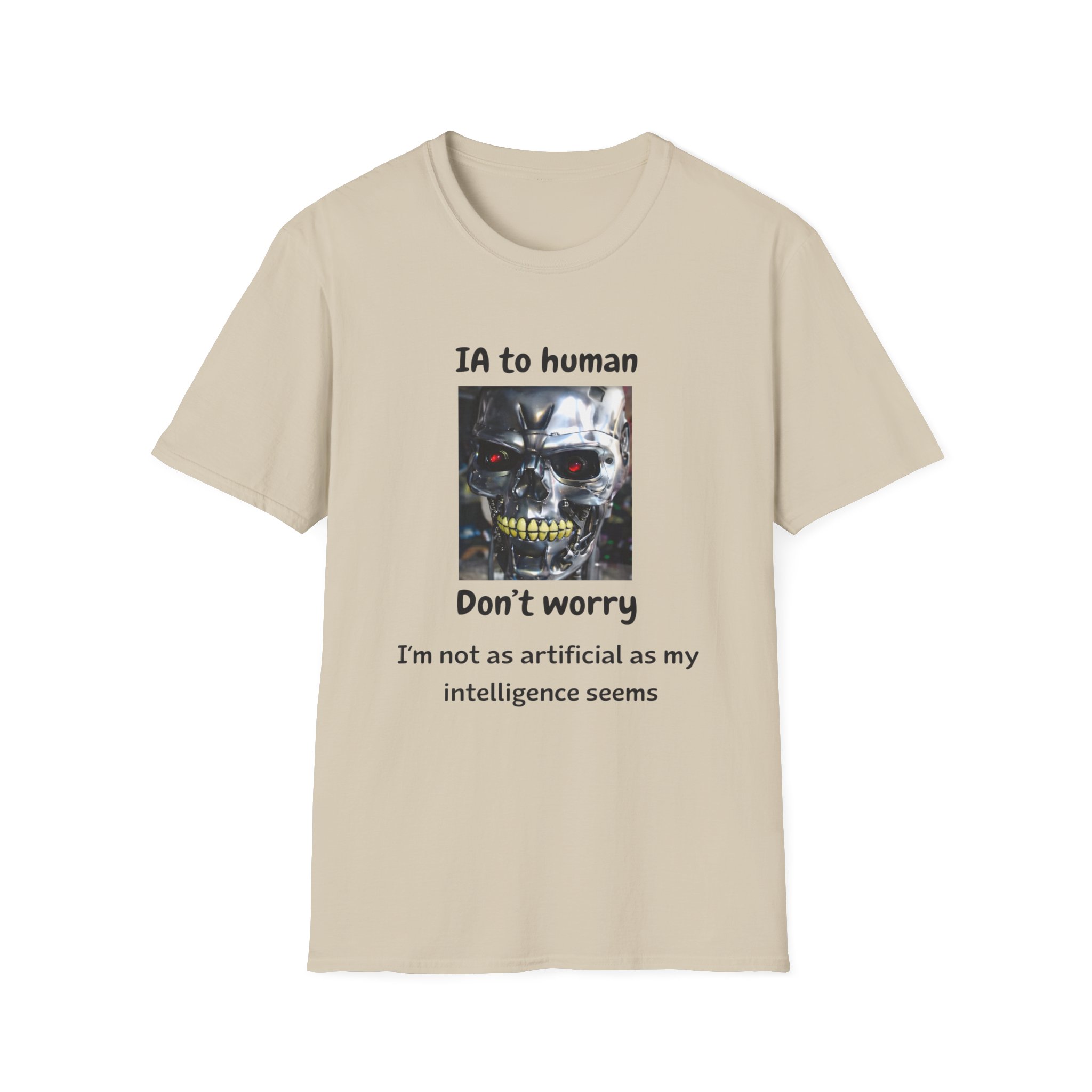 IA to Human Don't Worry — Funny AI Humor T-Shirt for Tech & Developers - Image 23