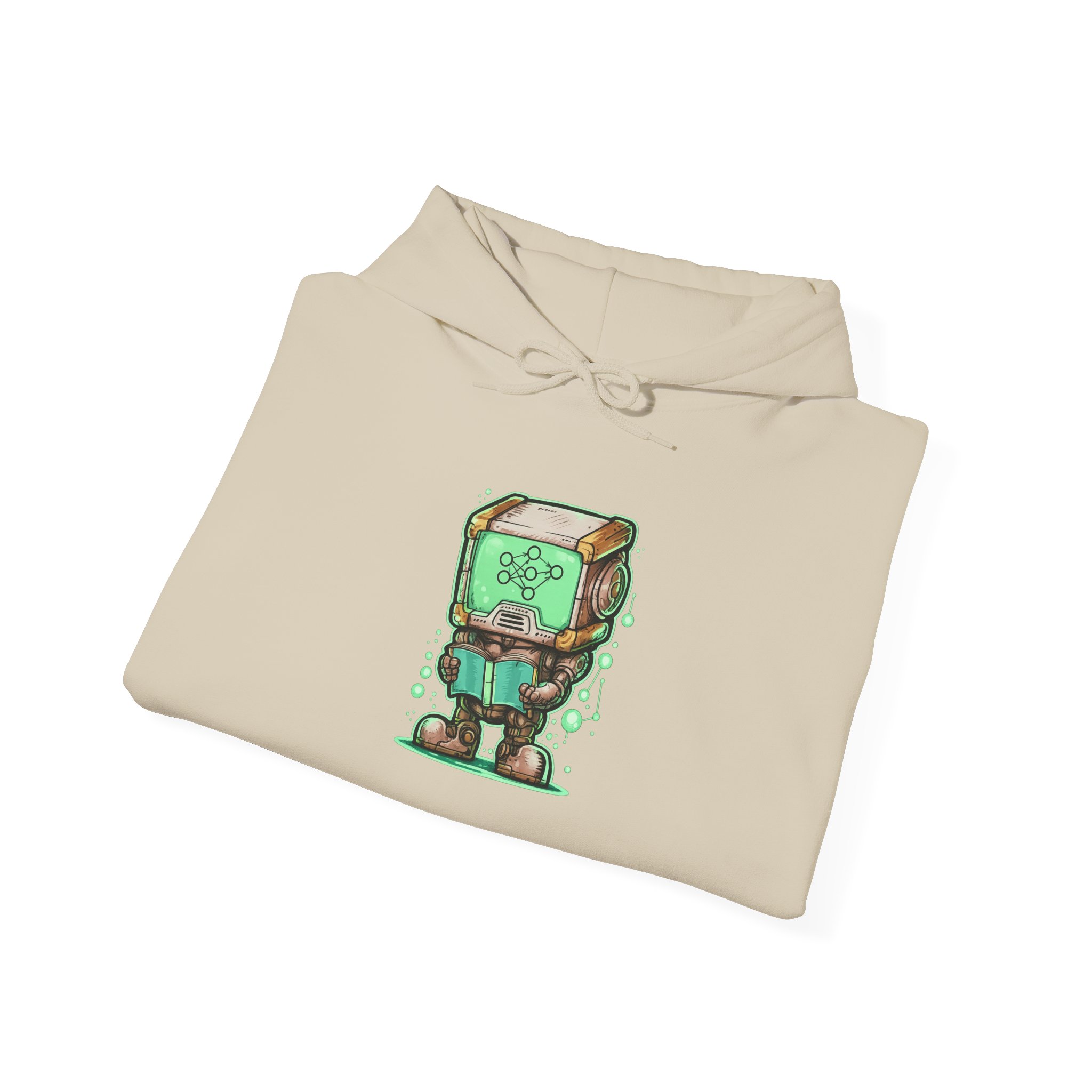 AI Robot Reading Hoodie | Neural Network Sweatshirt for ML Engineers - Image 40