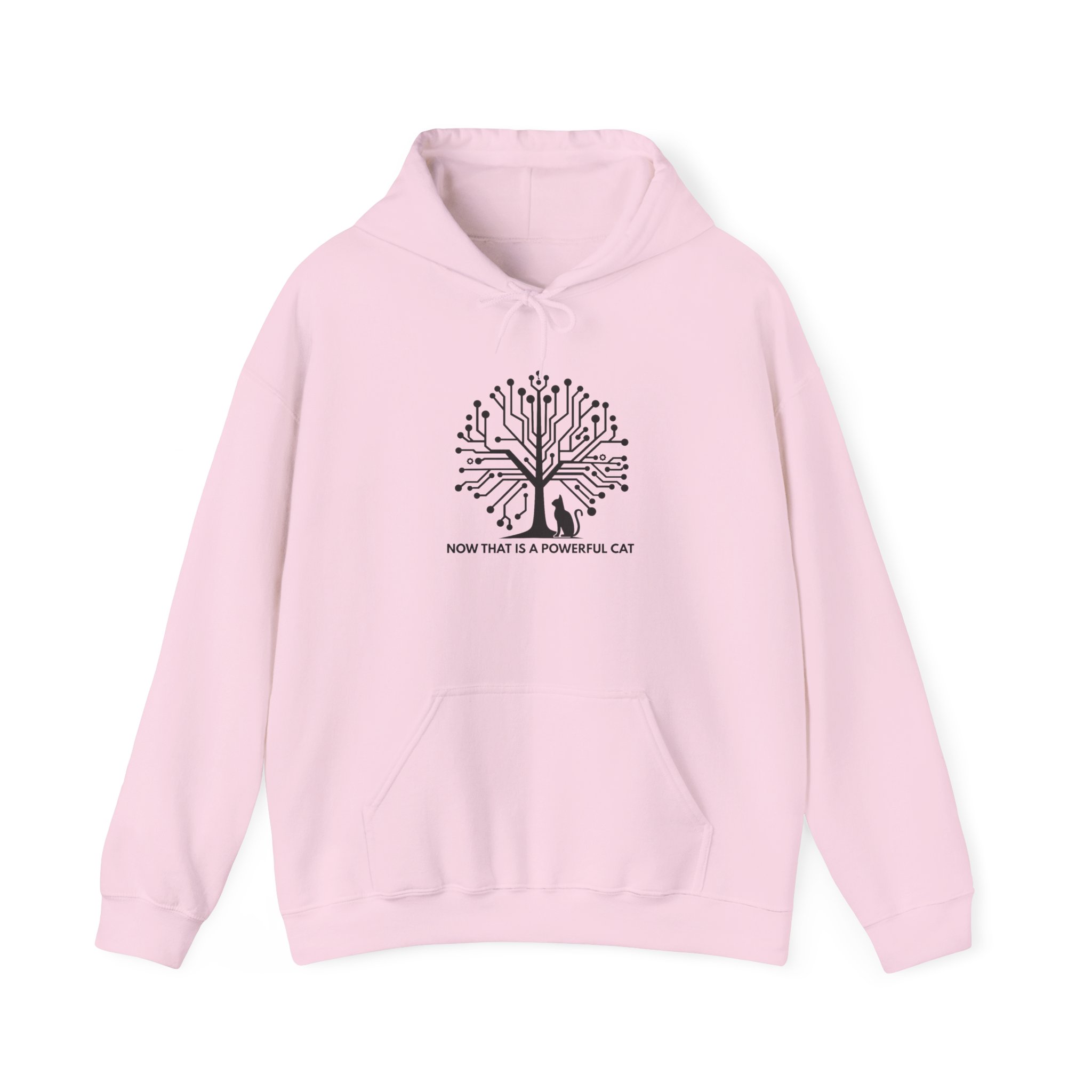 Neural Tree Cat Hoodie | AI Nature Pullover for Developers & Cat Lovers - Image 100