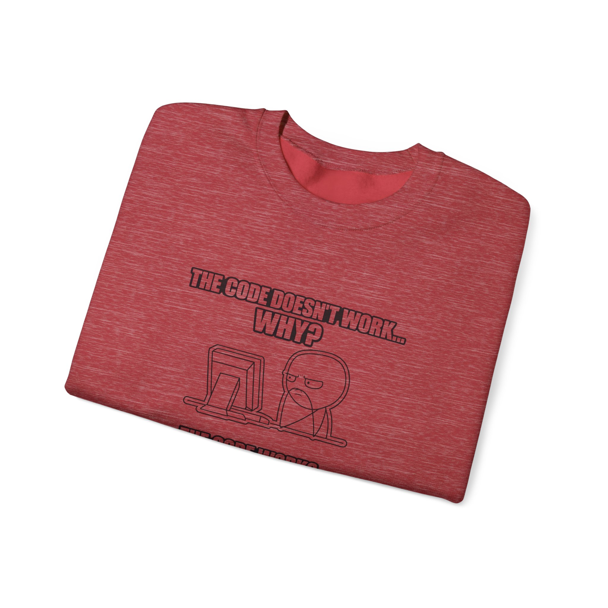 Now That Is a Powerful Cat — AI Meme Sweatshirt for Developers & Tech Fans - Image 84