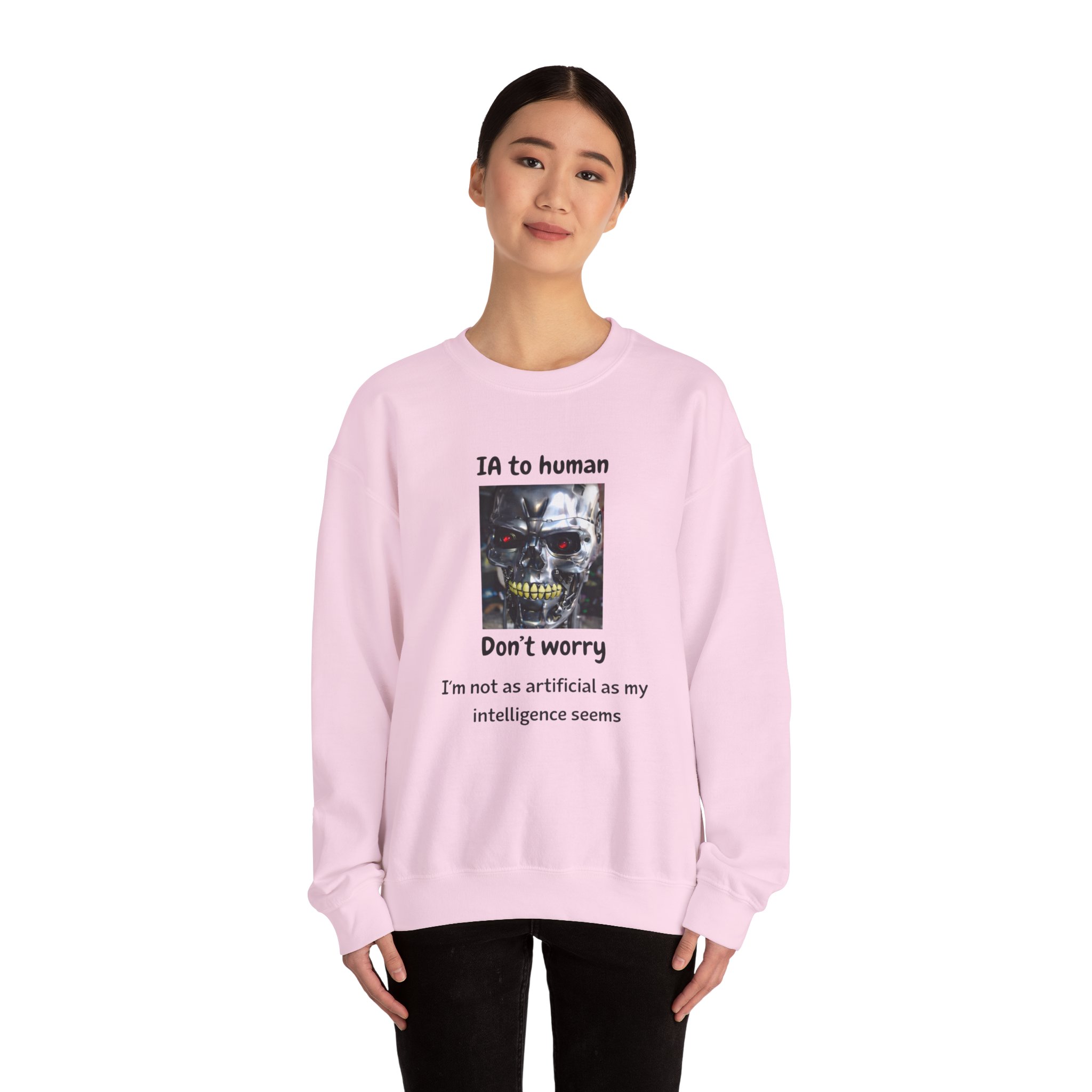 IA to Human Don't Worry — Funny AI Sweatshirt Gift for Developers - Image 73