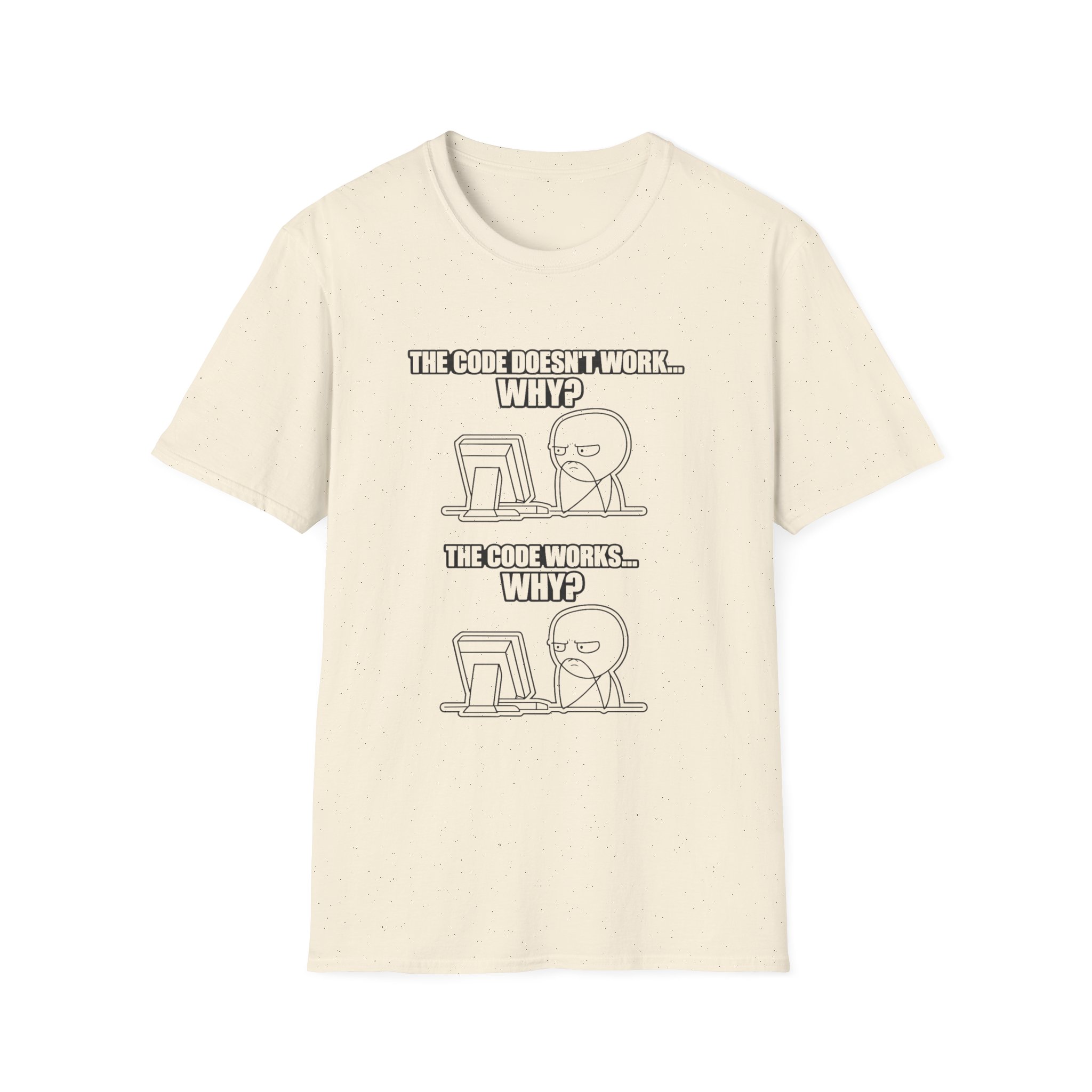 Now That Is a Powerful Cat — Funny AI Meme T-Shirt for Tech Nerds - Image 23