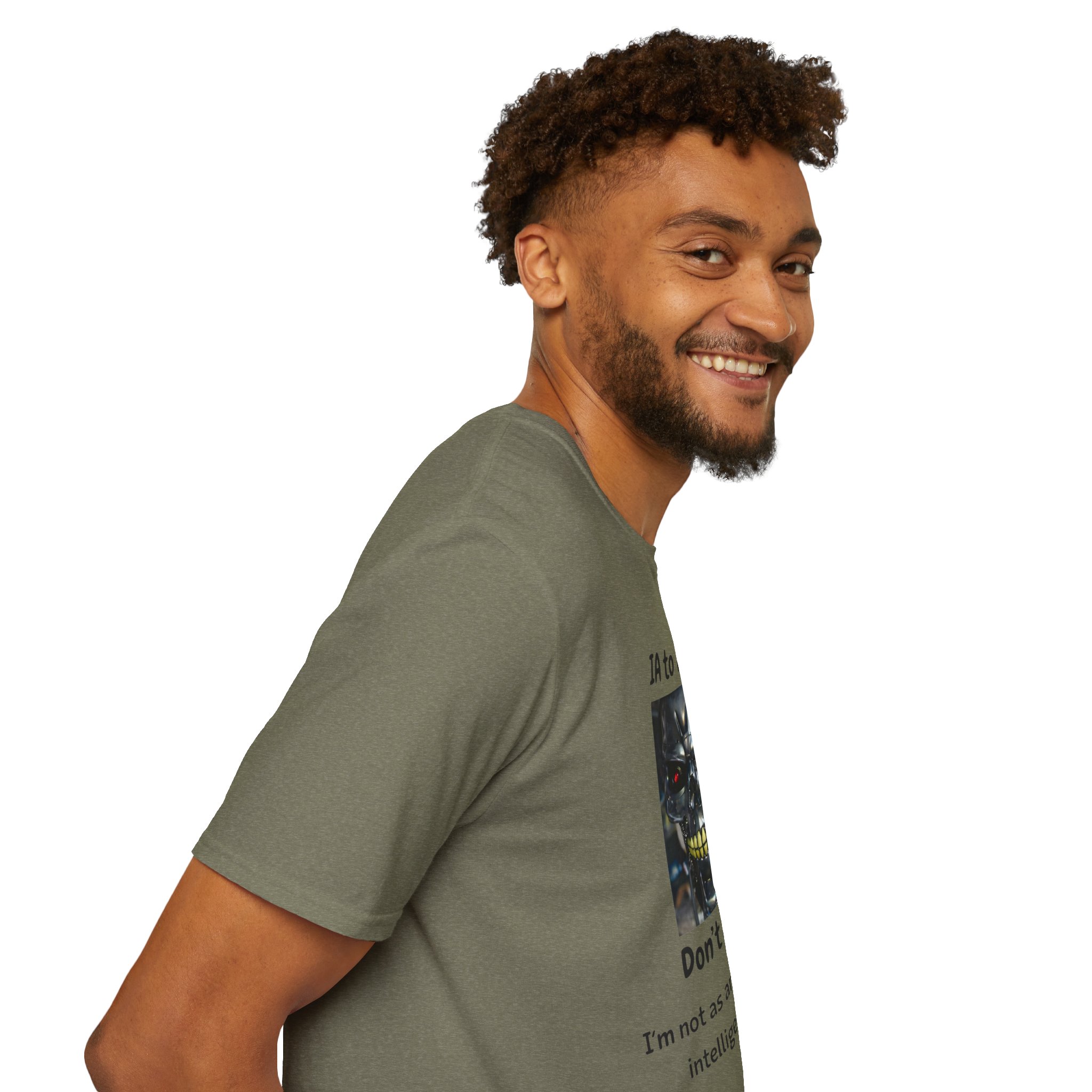 IA to Human Don't Worry — Funny AI Humor T-Shirt for Tech & Developers - Image 88