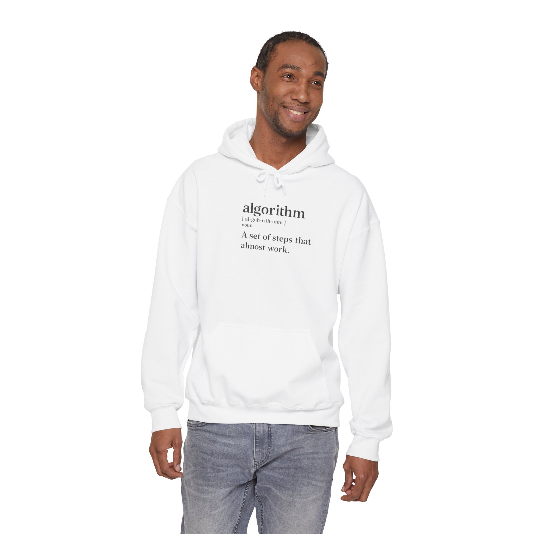 Algorithm Definition – A Set of Steps That Almost Work Funny Hoodie - Image 17