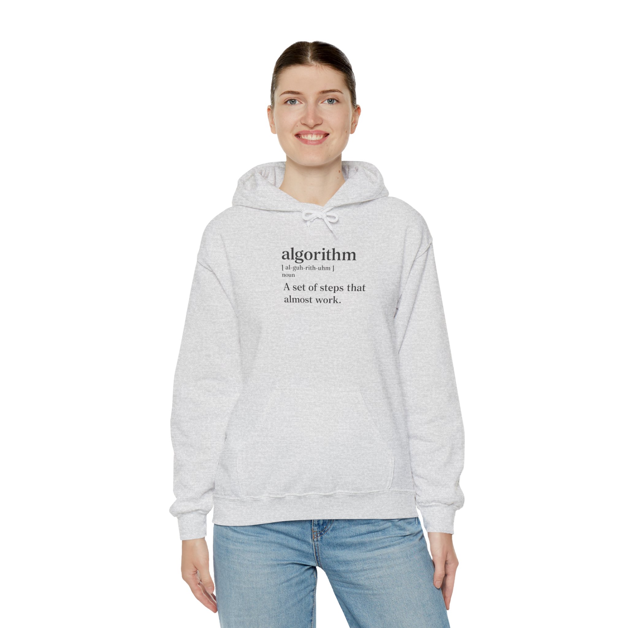 Algorithm Definition – A Set of Steps That Almost Work Funny Hoodie - Image 29