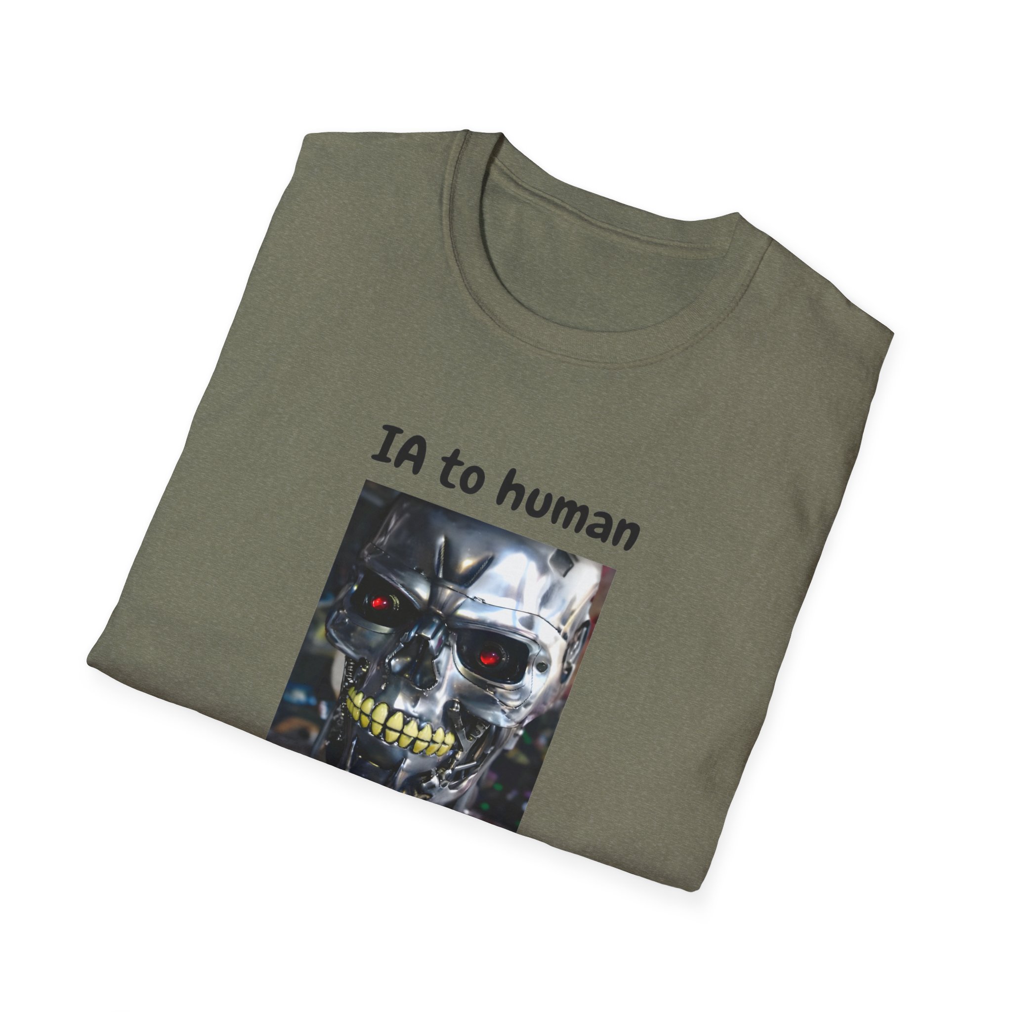 IA to Human Don't Worry — Funny AI Humor T-Shirt for Tech & Developers - Image 81