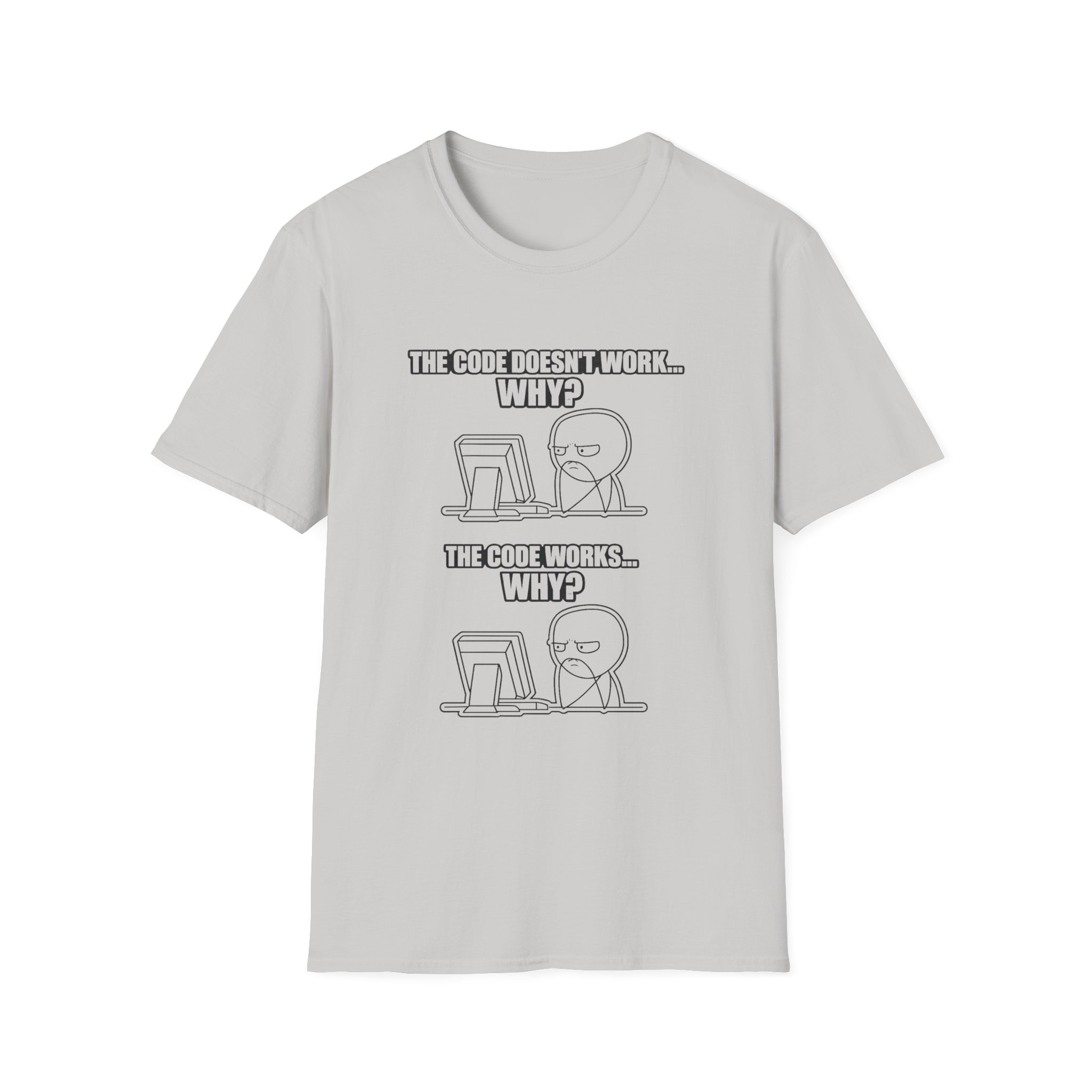 Now That Is a Powerful Cat — Funny AI Meme T-Shirt for Tech Nerds - Image 78