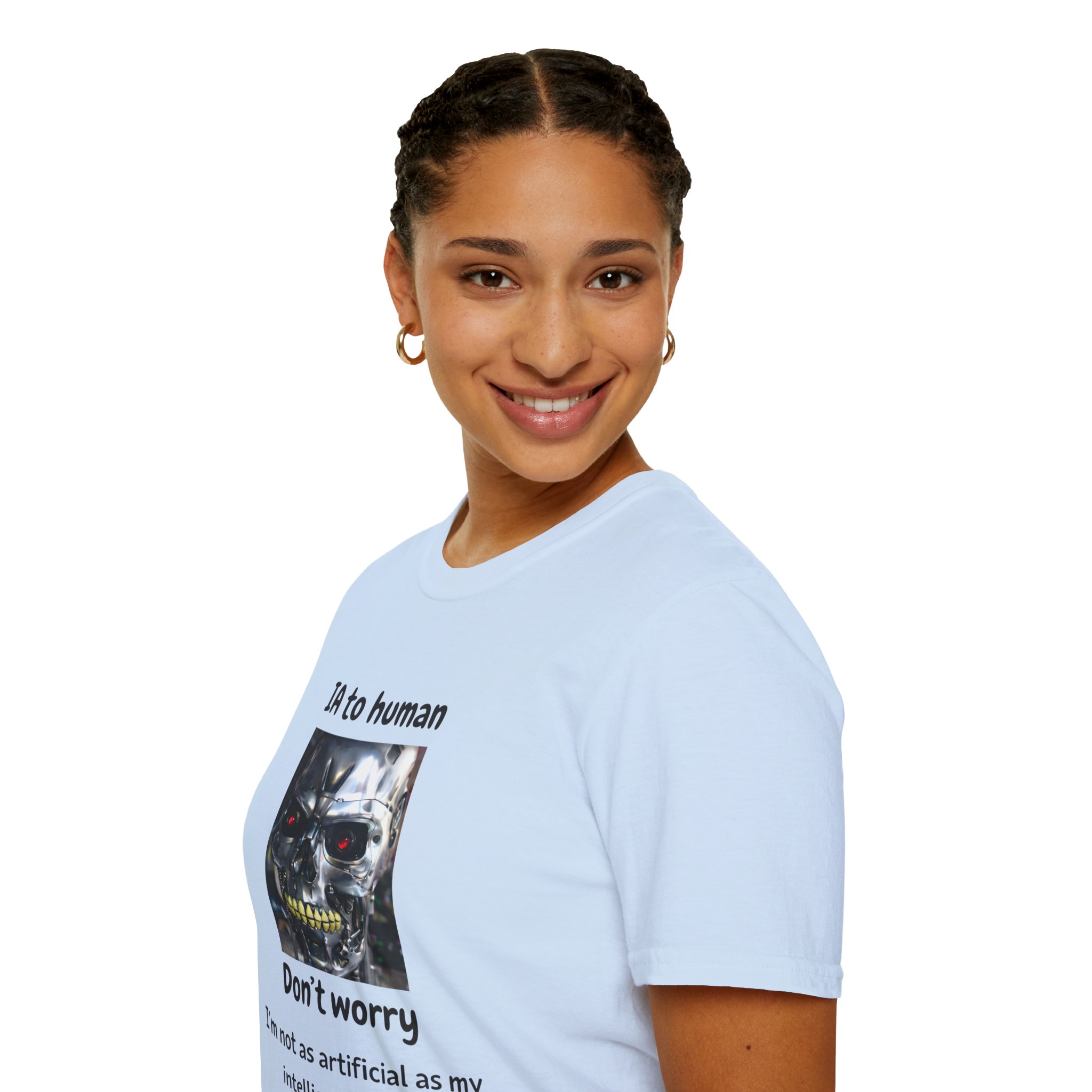 IA to Human Don't Worry — Funny AI Humor T-Shirt for Tech & Developers - Image 95
