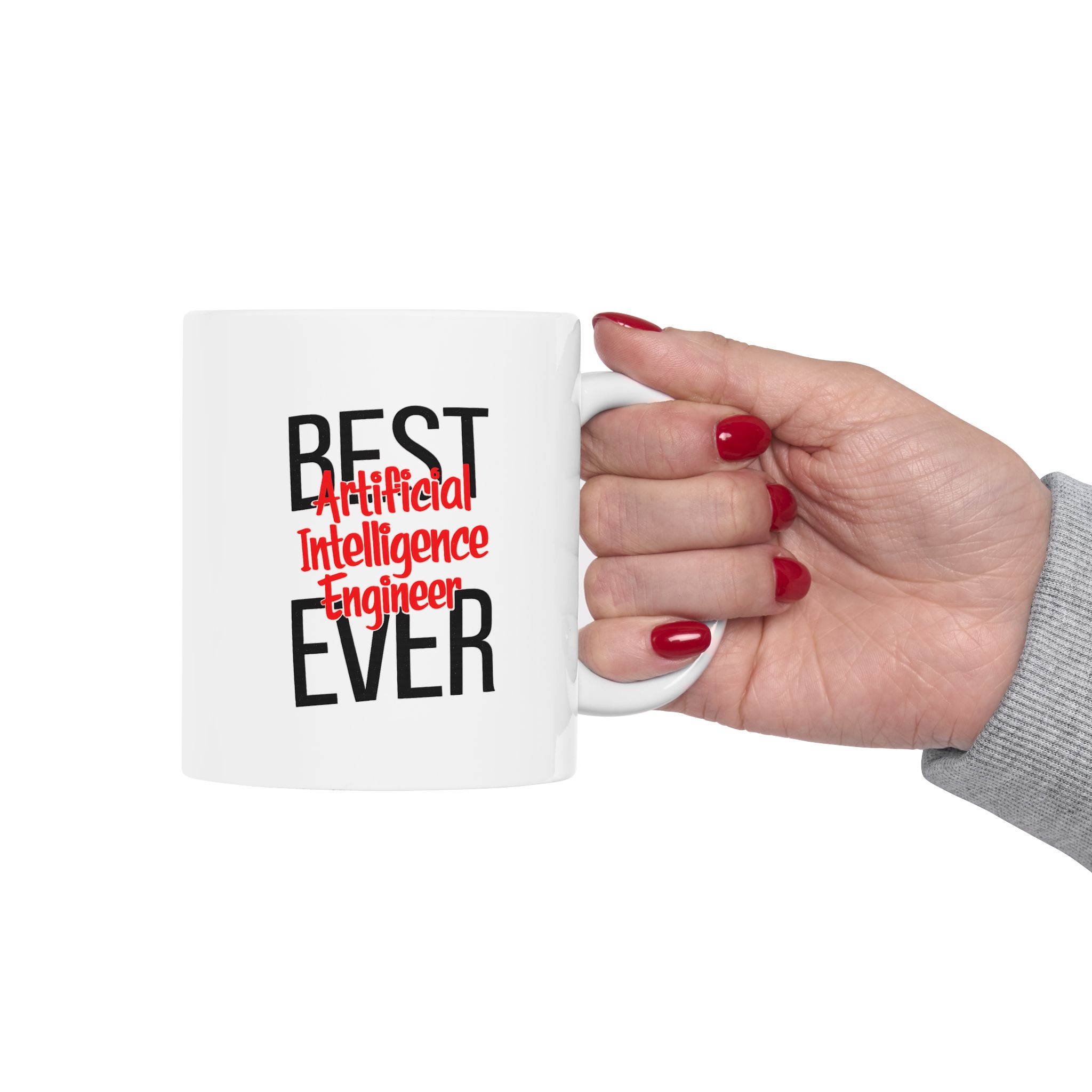 Best Artificial Intelligence Engineer Ever — Bold Tech Coffee Mug (11oz, 15oz) - Image 9