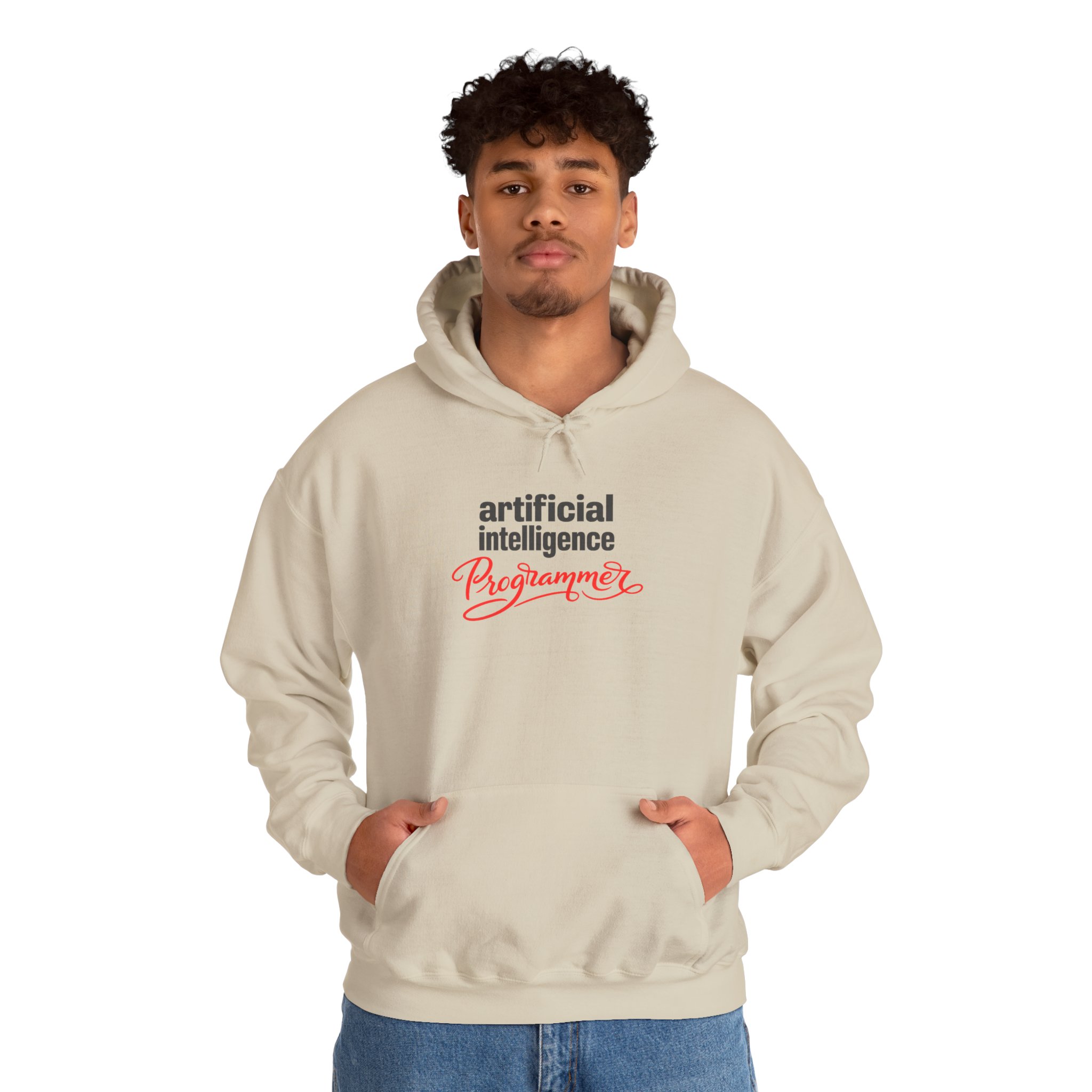 Artificial Intelligence Programmer Hoodie | Bold Script Developer Sweatshirt - Image 37