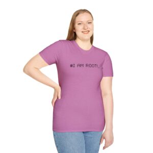 #I Am Root — Funny Linux Sysadmin T-Shirt for Developers & Hackers